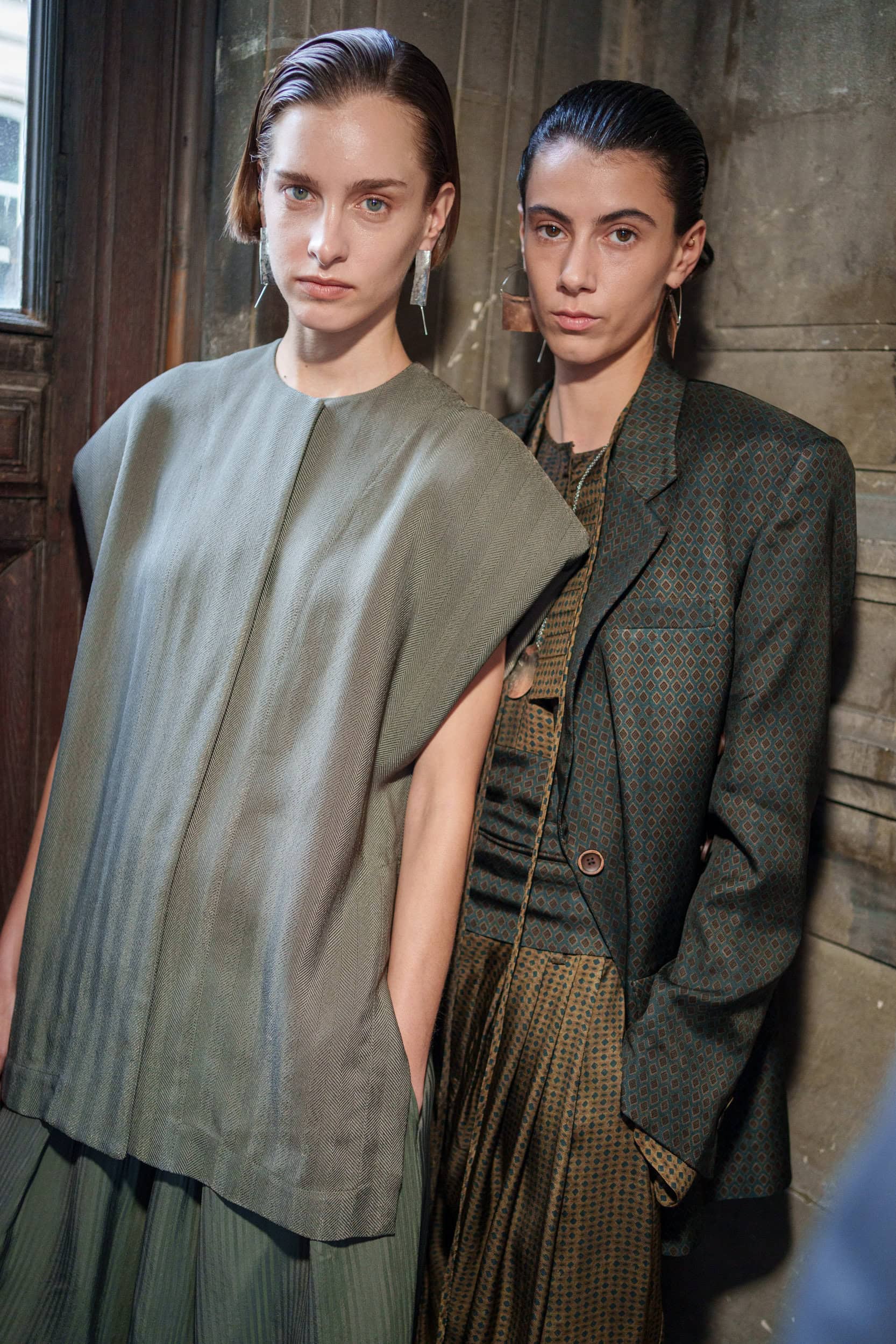Uma Wang Spring 2026 Fashion Show Backstage