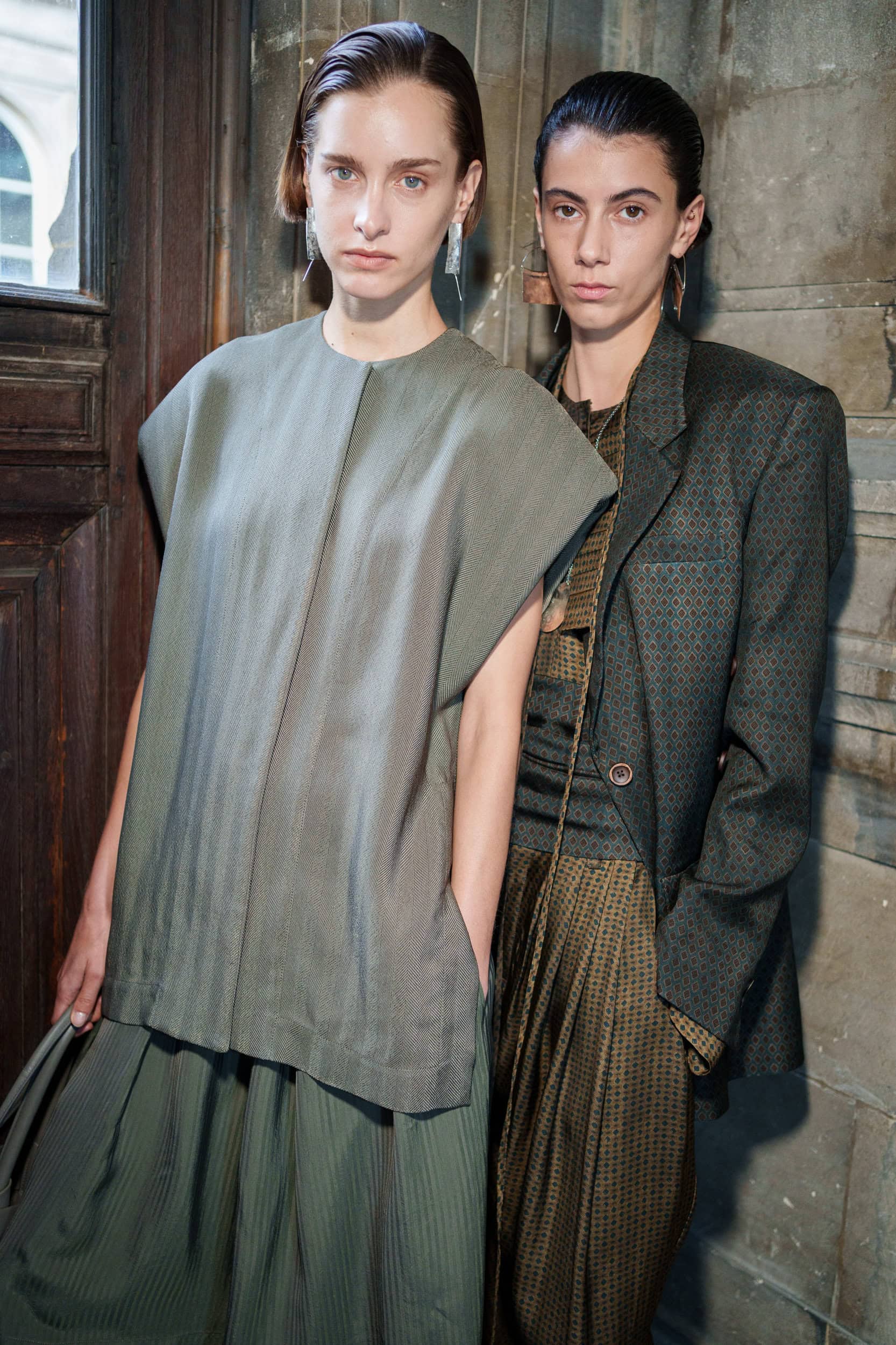 Uma Wang Spring 2026 Fashion Show Backstage