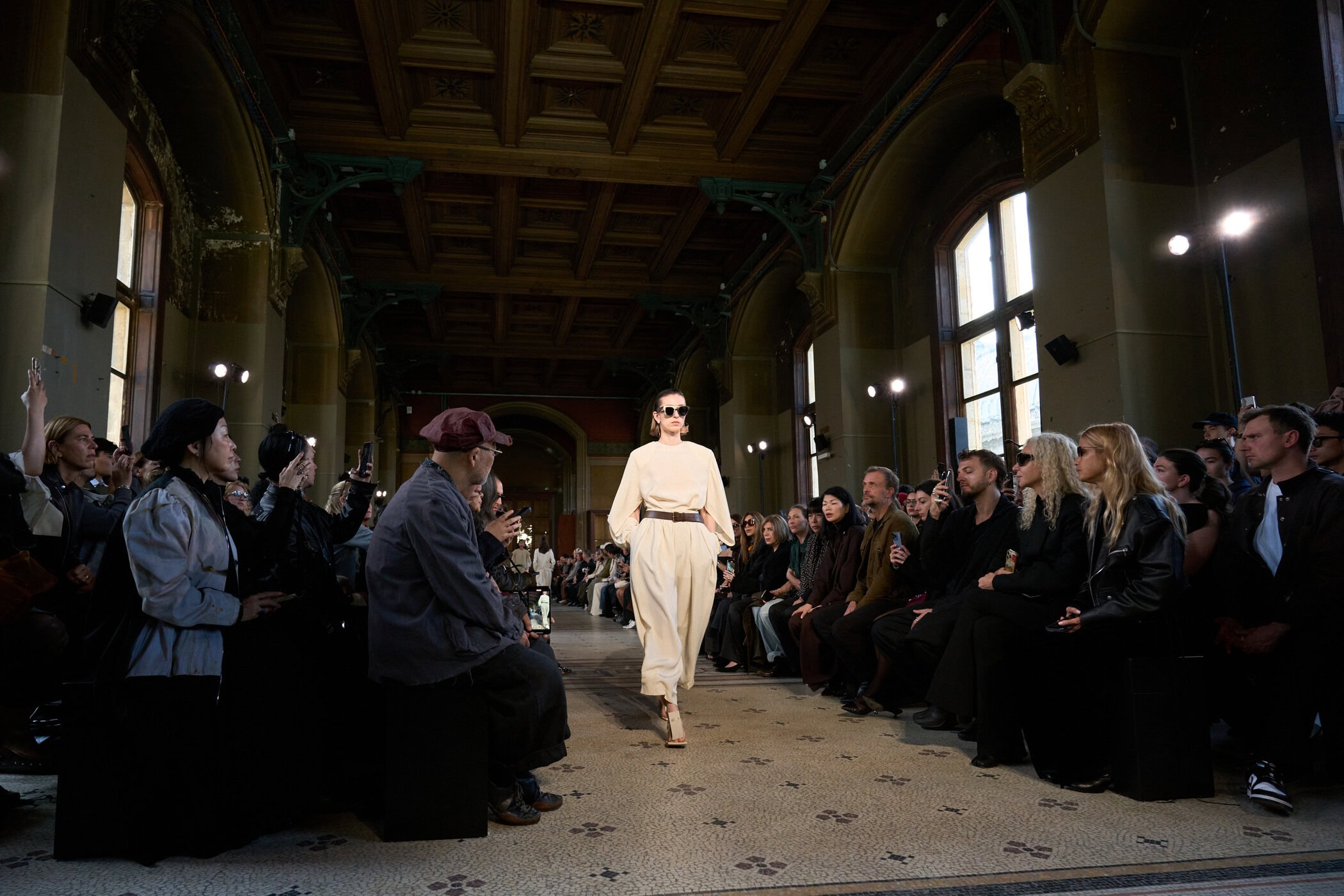 Uma Wang Spring 2026 Fashion Show Atmosphere