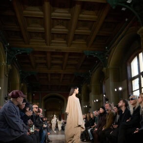 Uma Wang Spring 2026 Fashion Show Atmosphere