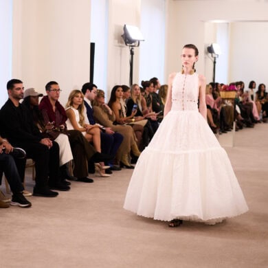 Giambattista Valli Spring 2026 Fashion Show Atmosphere