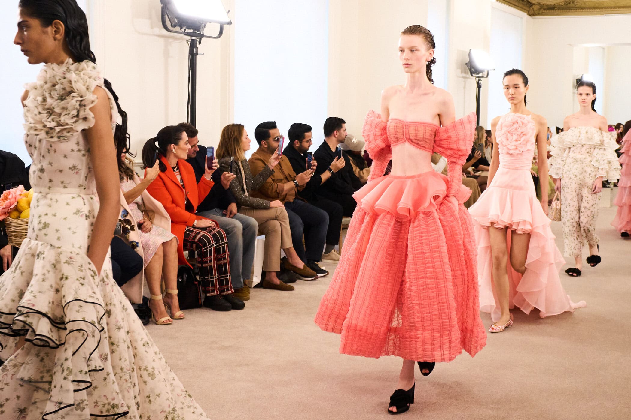 Giambattista Valli Spring 2026 Fashion Show Atmosphere