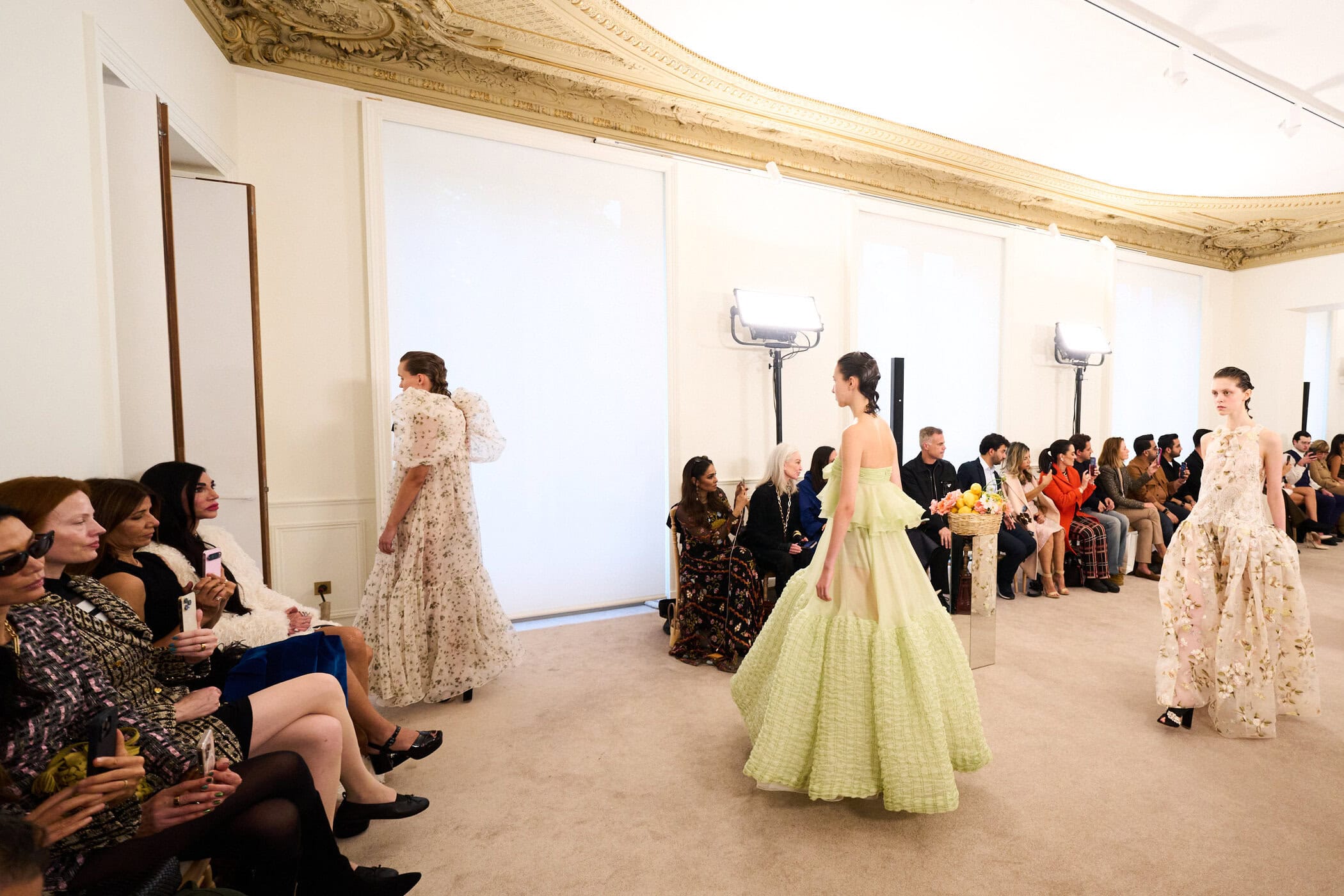 Giambattista Valli Spring 2026 Fashion Show Atmosphere