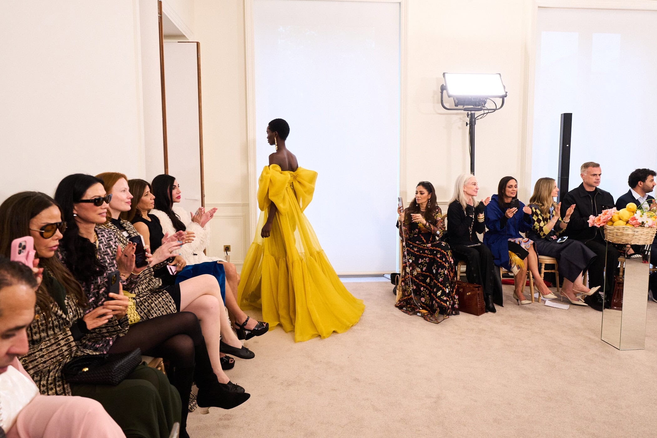 Giambattista Valli Spring 2026 Fashion Show Atmosphere