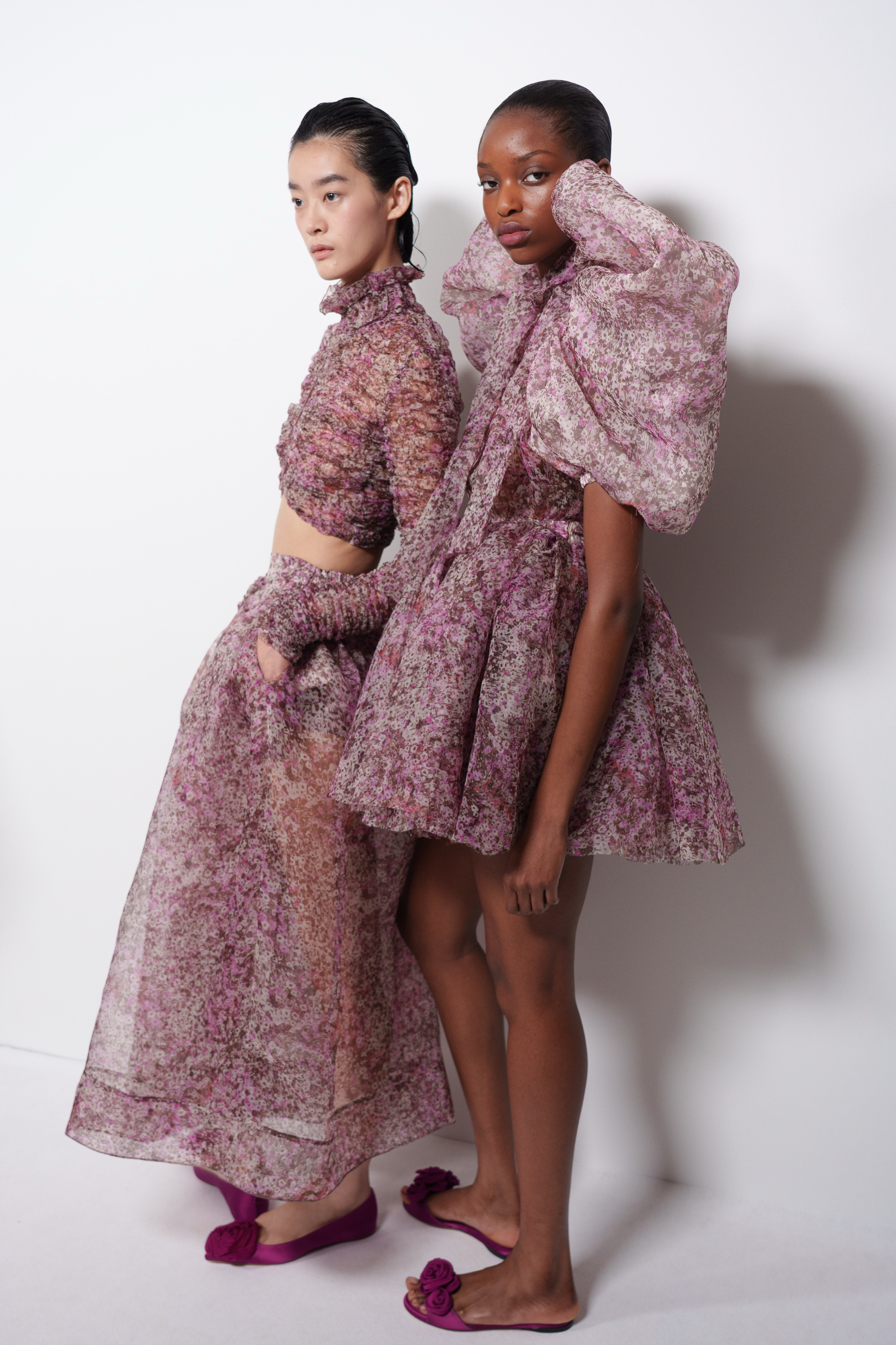 Giambattista Valli Spring 2026 Fashion Show Backstage