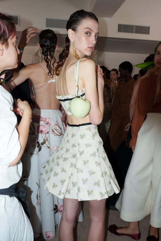 Giambattista Valli Spring 2026 Fashion Show Backstage