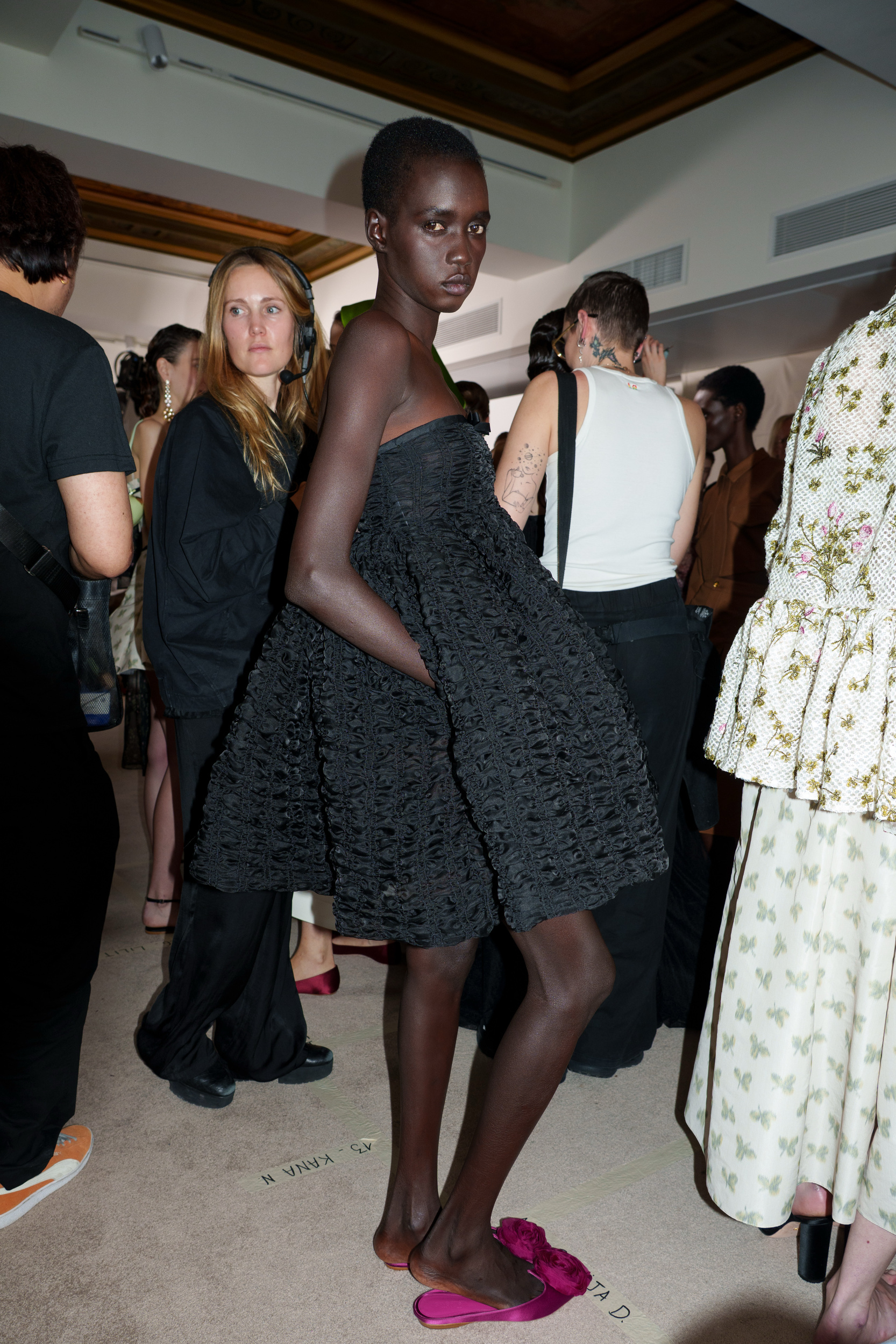 Giambattista Valli Spring 2026 Fashion Show Backstage