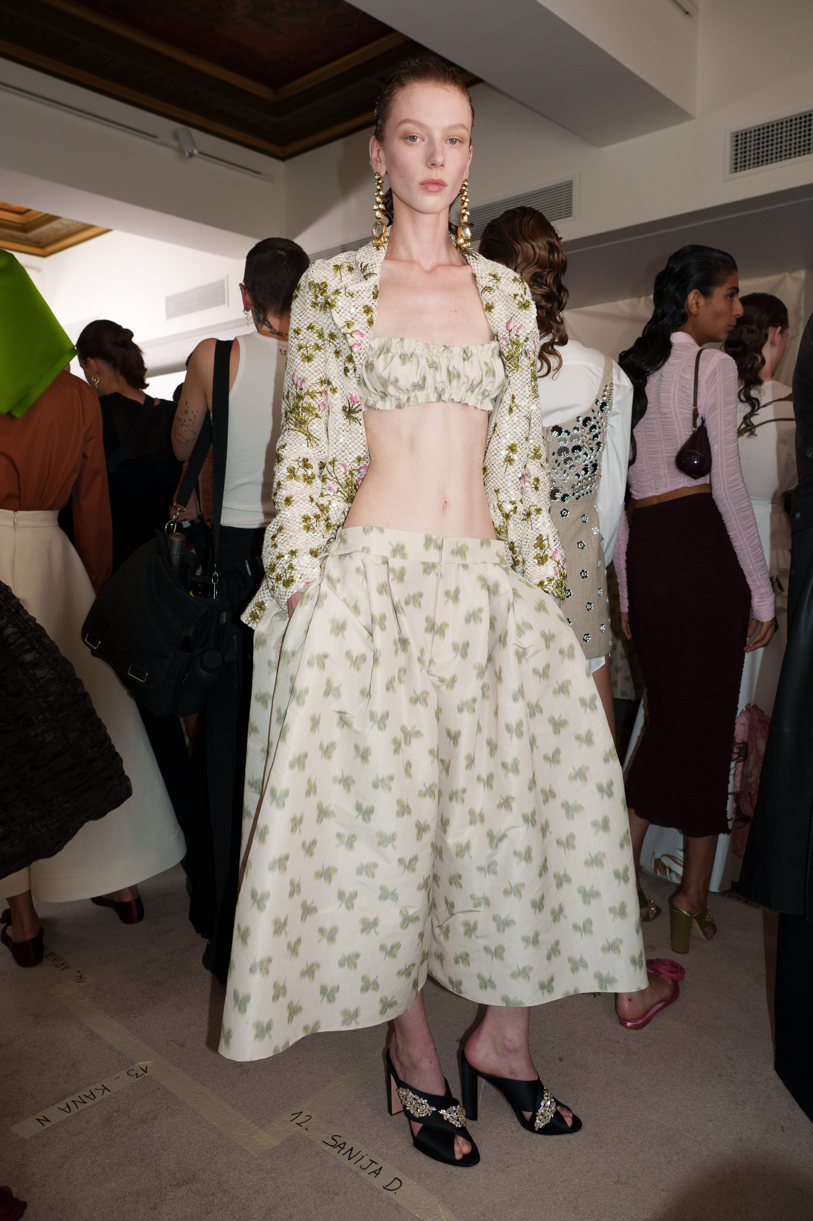 Giambattista Valli Spring 2026 Fashion Show Backstage