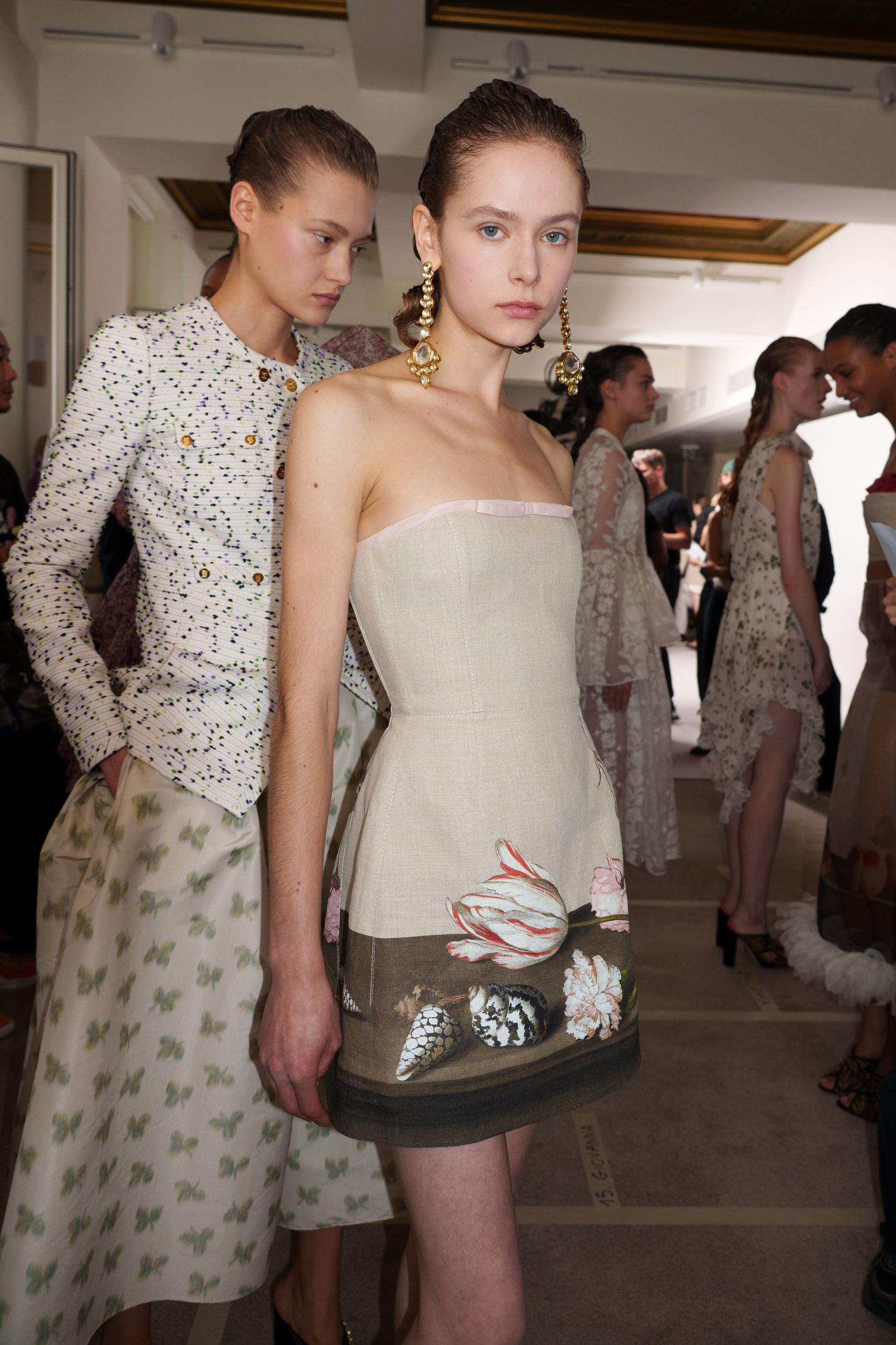 Giambattista Valli Spring 2026 Fashion Show Backstage
