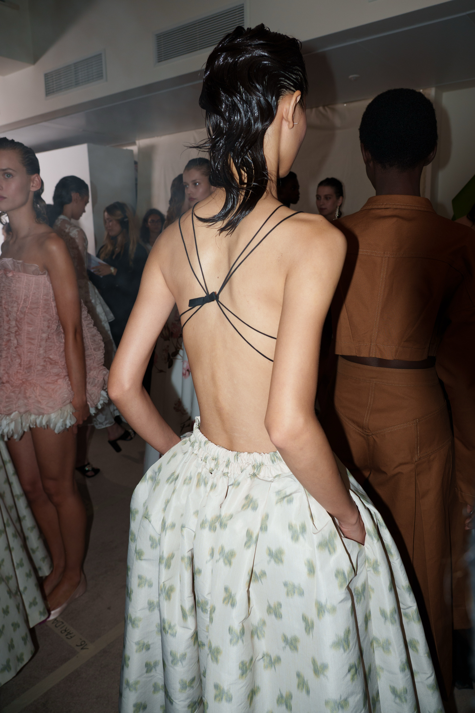 Giambattista Valli Spring 2026 Fashion Show Backstage