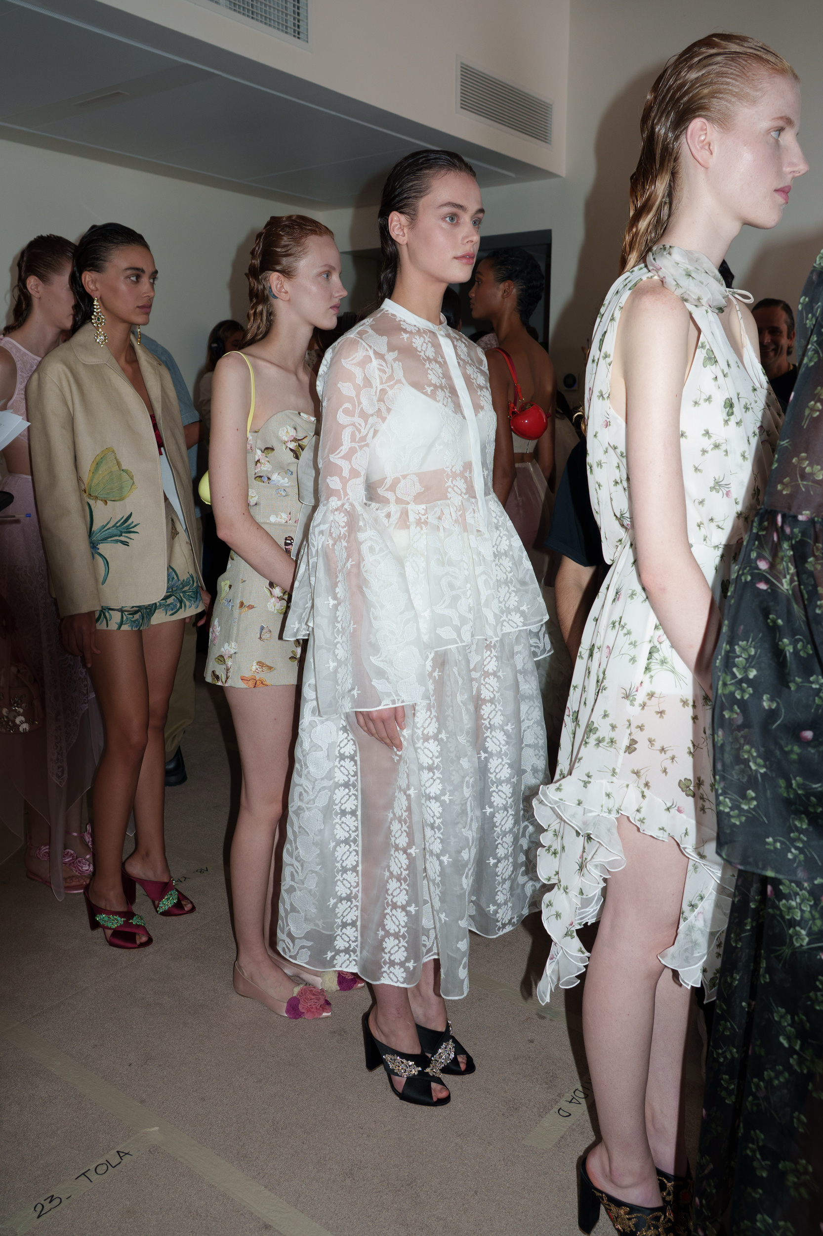 Giambattista Valli Spring 2026 Fashion Show Backstage