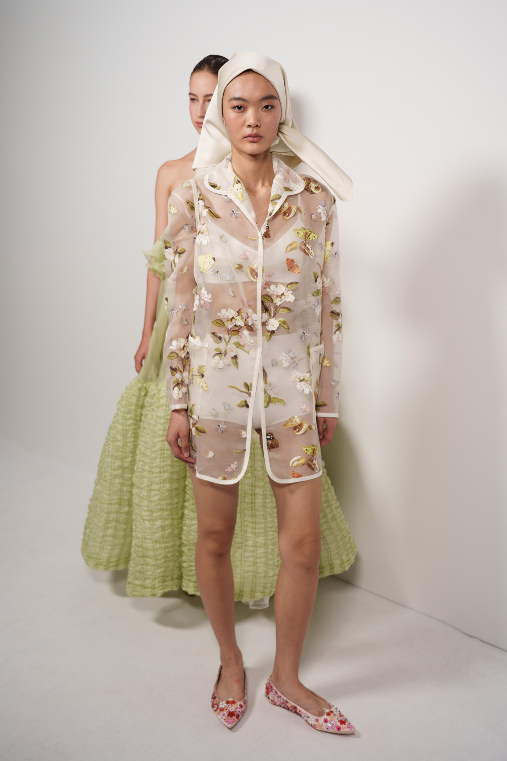 Giambattista Valli Spring 2026 Fashion Show Backstage