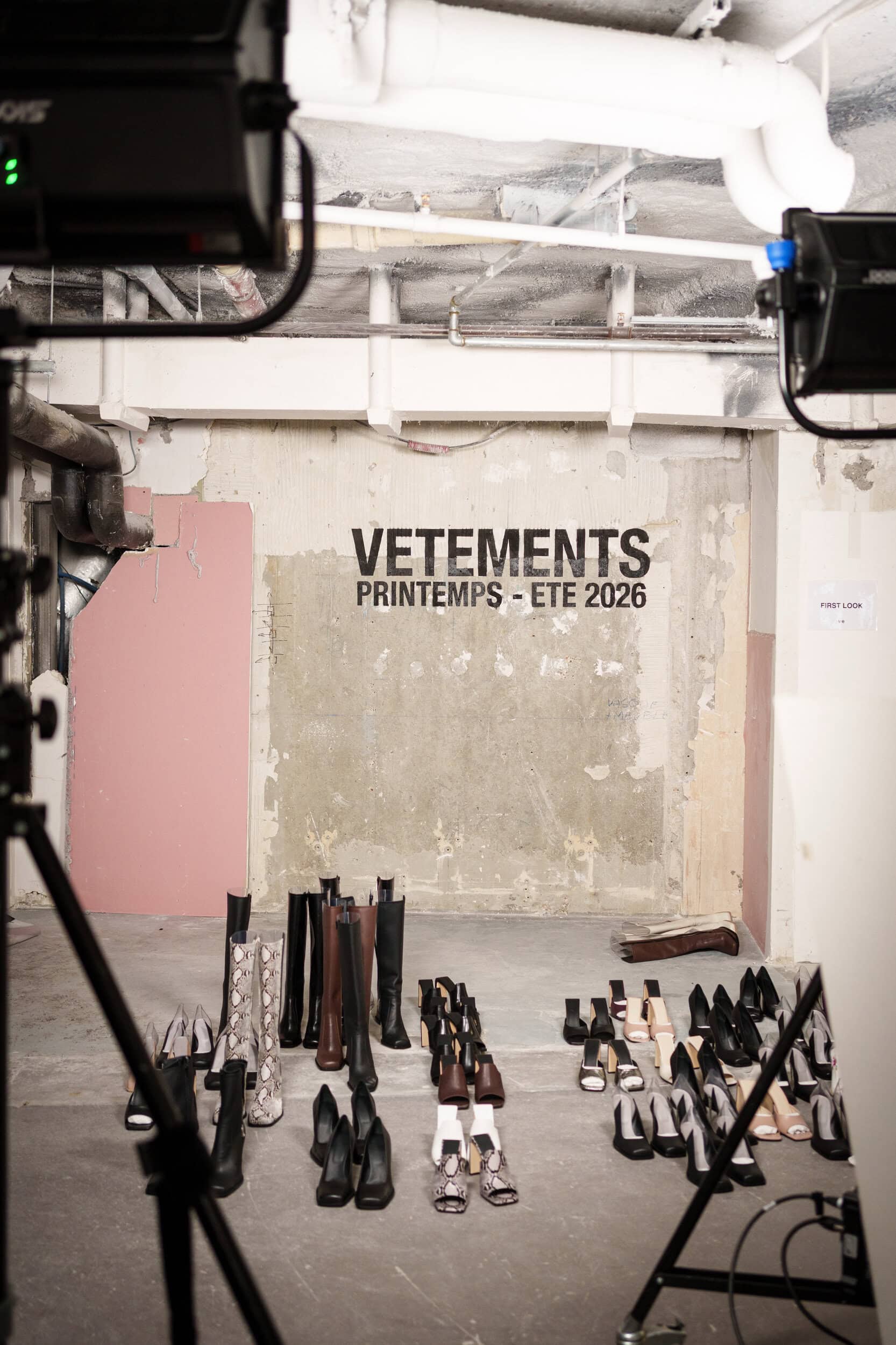 Vetements Spring 2026 Fashion Show Backstage