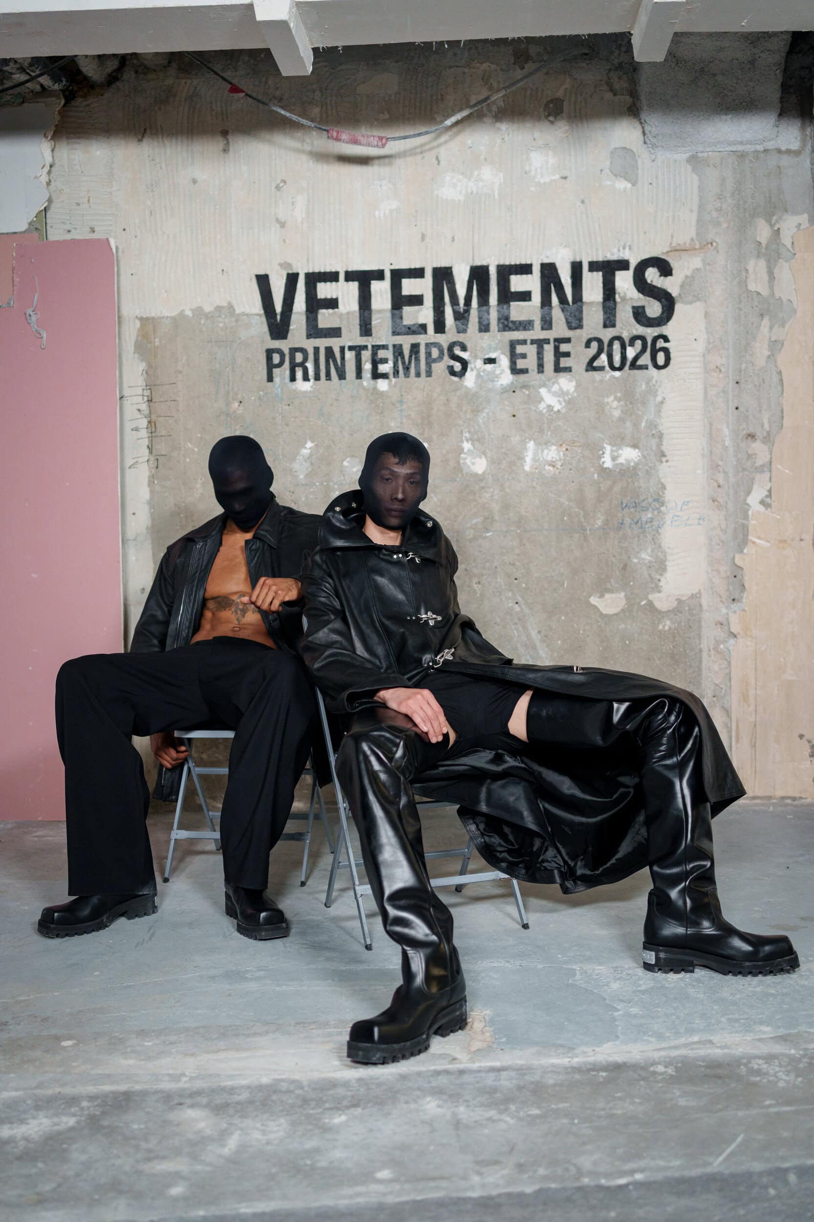 Vetements Spring 2026 Fashion Show Backstage