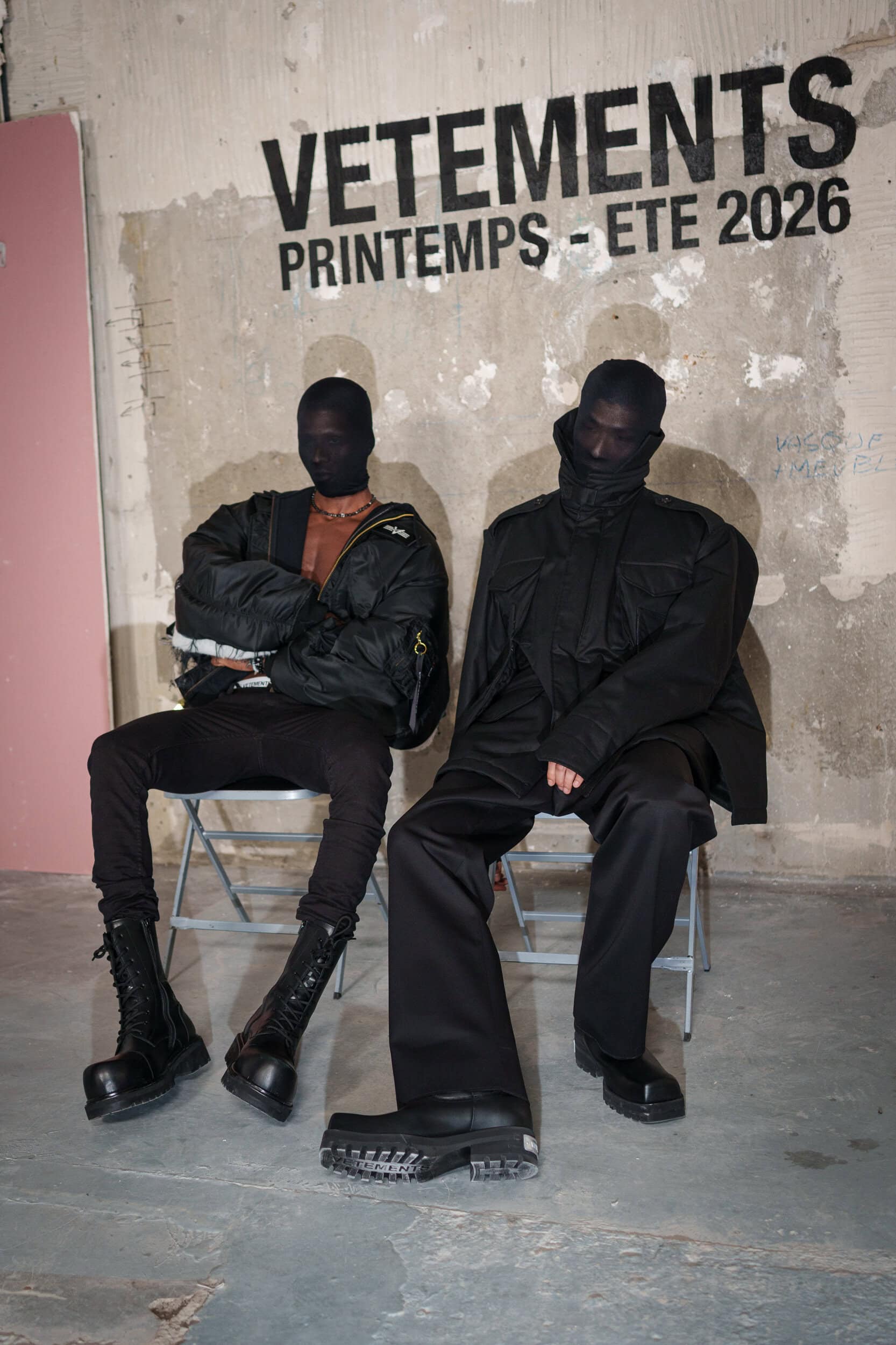 Vetements Spring 2026 Fashion Show Backstage