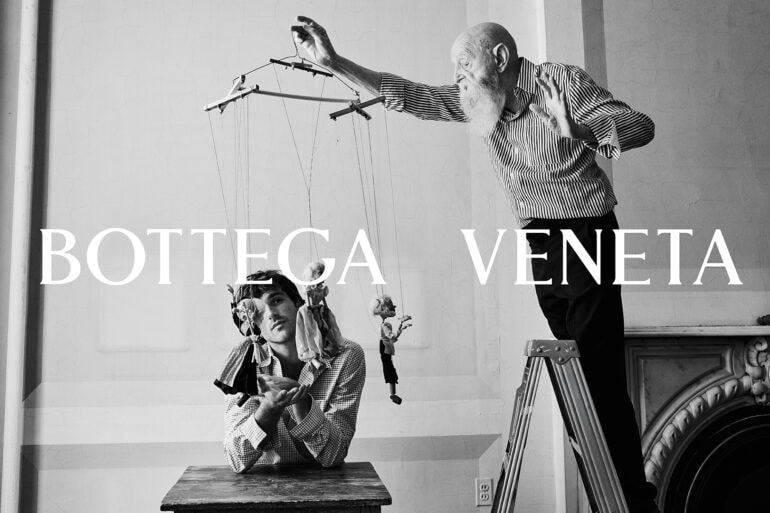 Bottega Veneta, Louise Trotter, Duane Michals, Jacob Elordi, What Are Dreams, Fall 2025 campaign, Bottega Veneta Fall 2025, surrealism in fashion, black and white photography, fashion film, luxury fashion campaign, poetic imagery, Italian luxury house, creative collaboration, artistic fashion campaign, contemporary surrealism, craftsmanship, minimalist luxury, timeless elegance, fashion storytelling, New York photoshoot