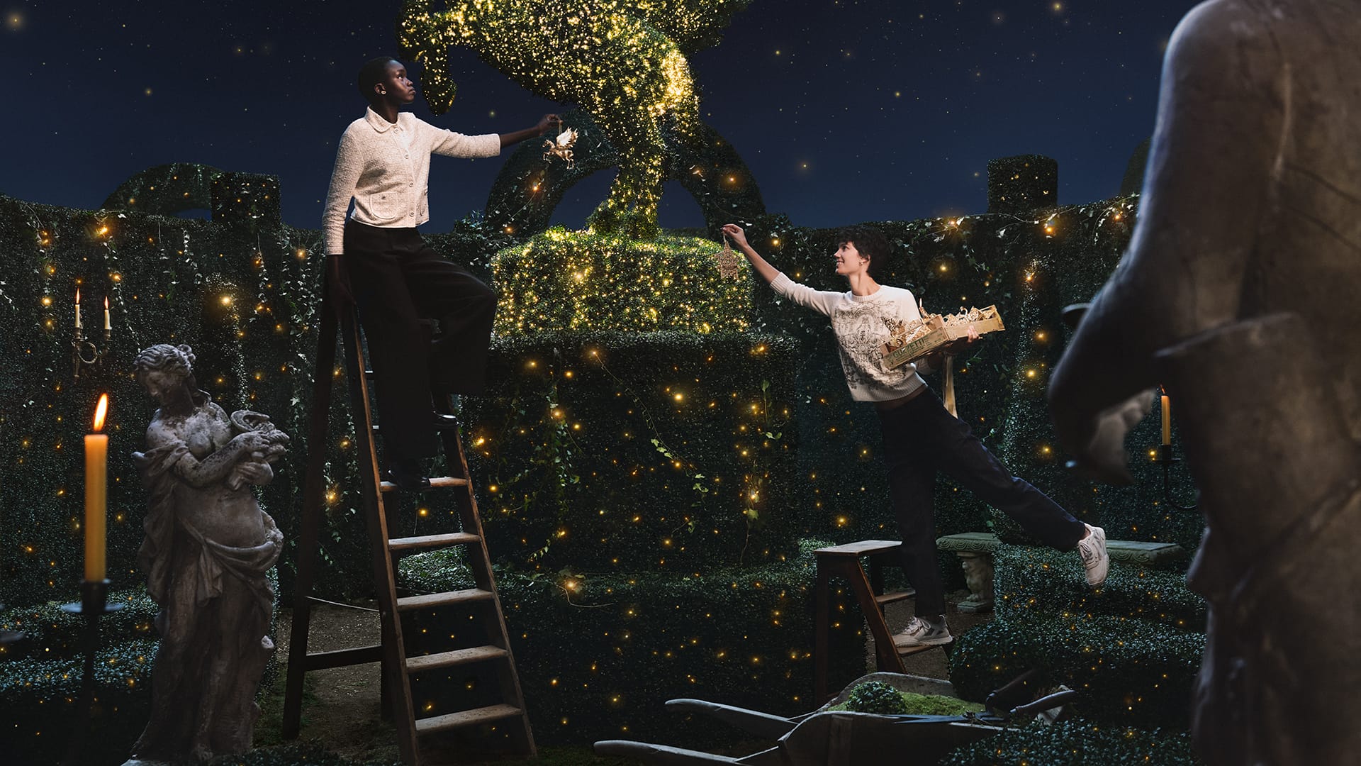 Dior Introduces Surreal Holiday Settings in New Campaign