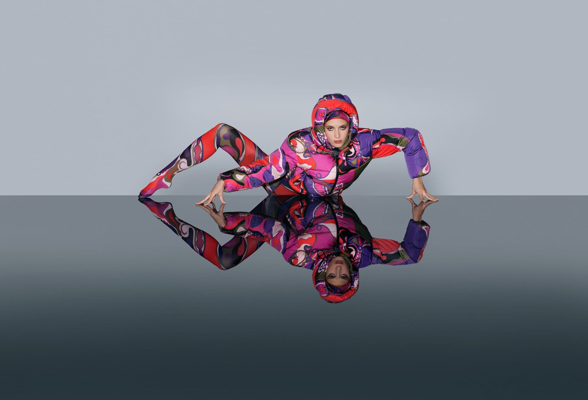 Pucci Winter 2025 Puffer ad campaign