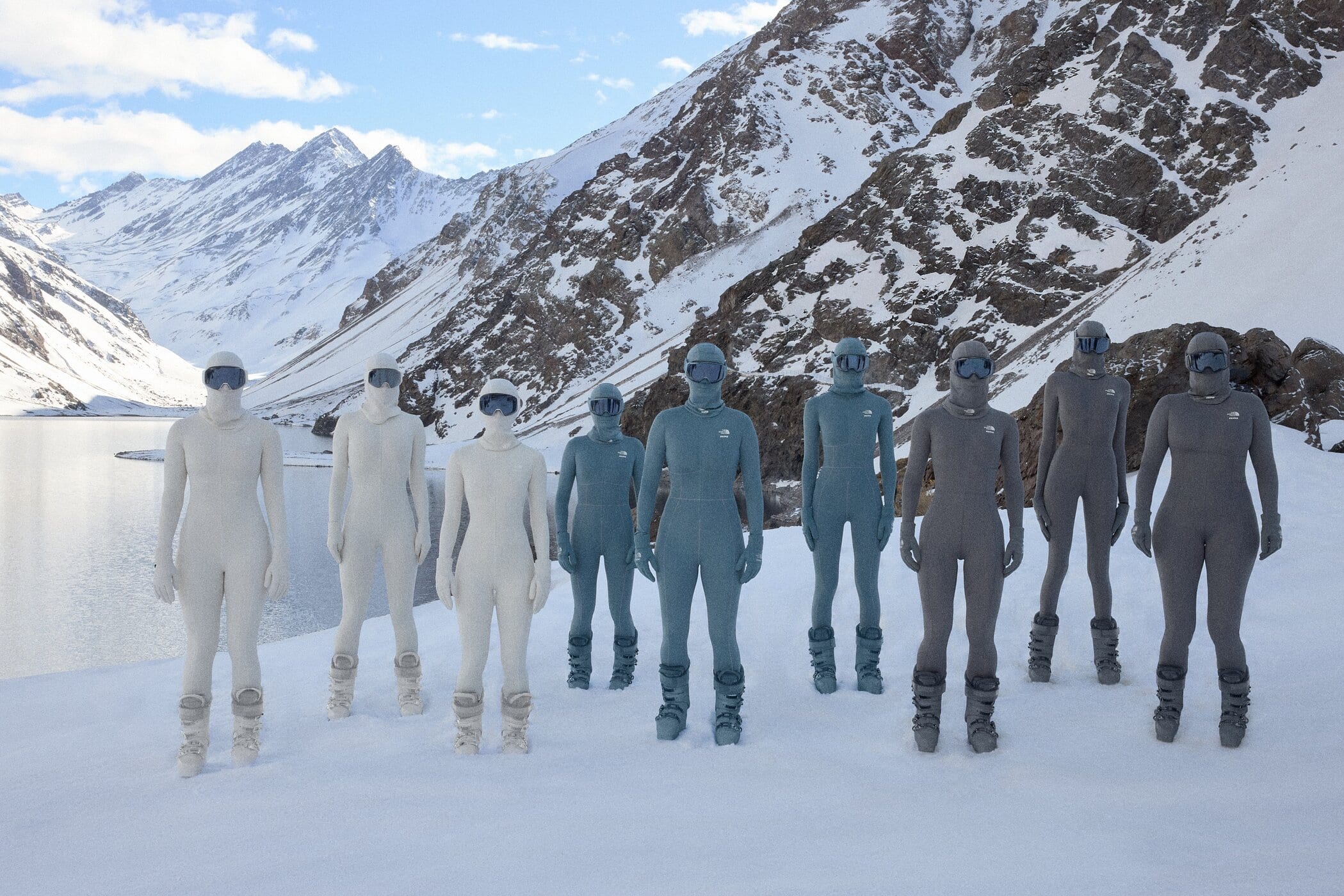 North Face x SKIMS Expand Their Winter Collaboration | The Impression