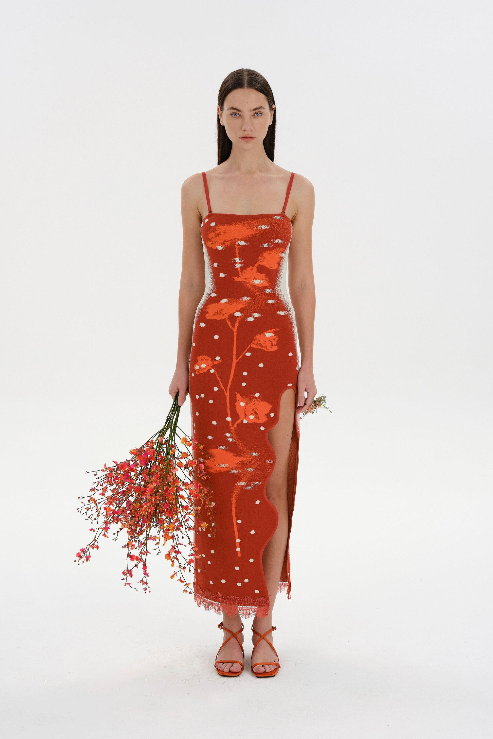 slim fit dress slacks Ready-to-Wear Pre-Fall 2025 Look 35  ELIE SAAB