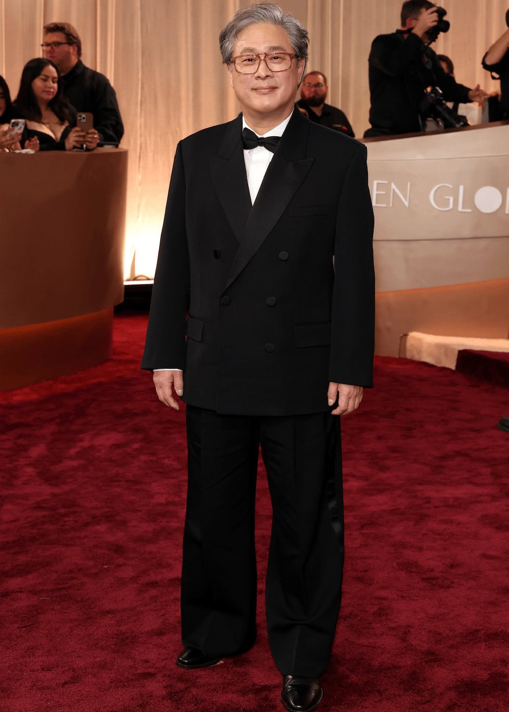 Chanwook Park in Saint Laurent to The 83rd Golden Globes