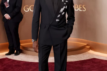Colman Domingo in Valentino at The 83rd Golden Globes