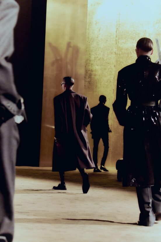 Saint Laurent Fall 2026 Men’s Fashion Show Staging