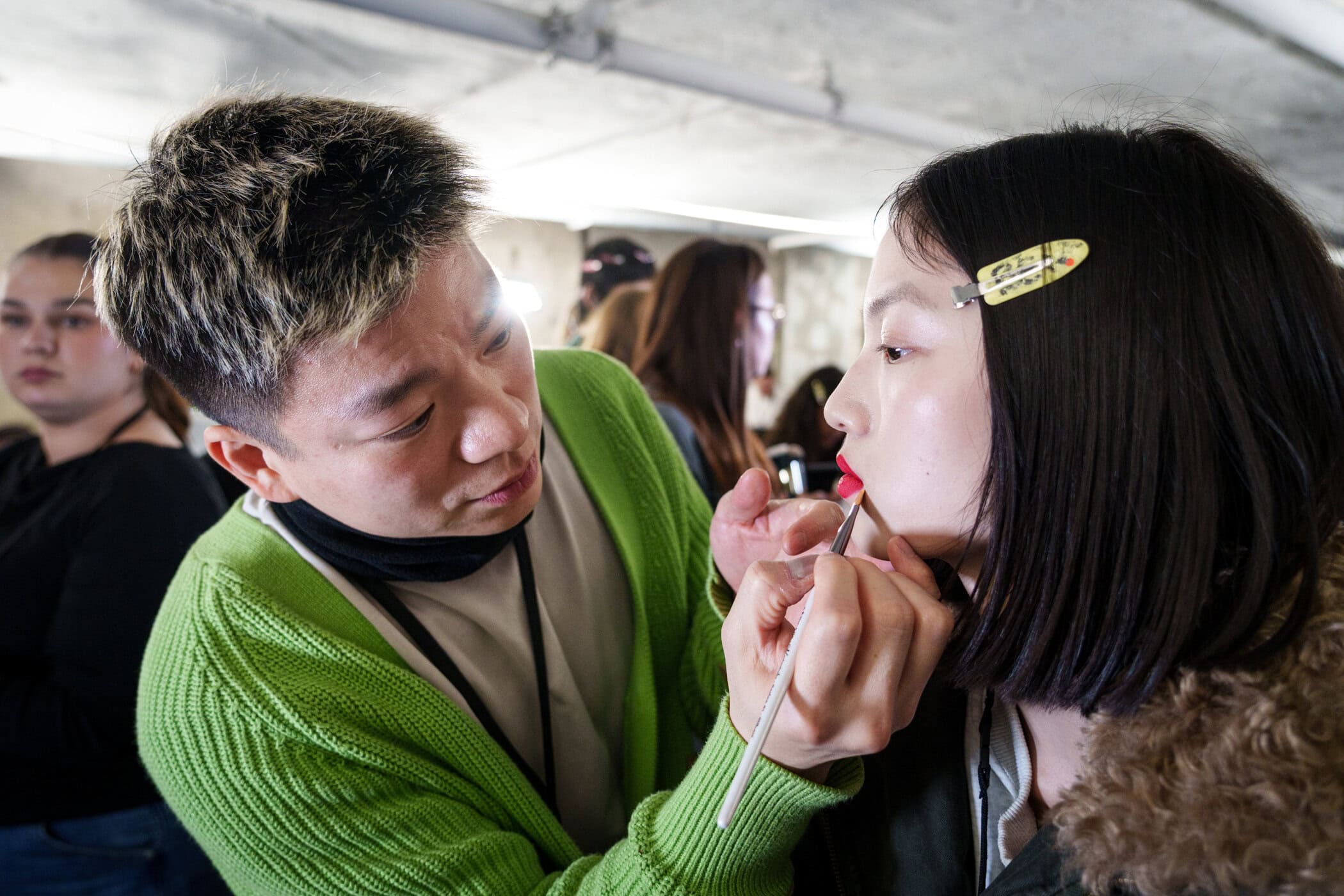 Ami Paris Fall 2026 Men’s Fashion Show Backstage