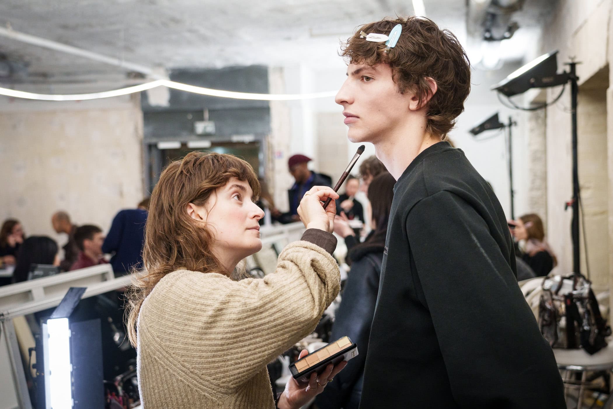 Ami Paris Fall 2026 Men’s Fashion Show Backstage