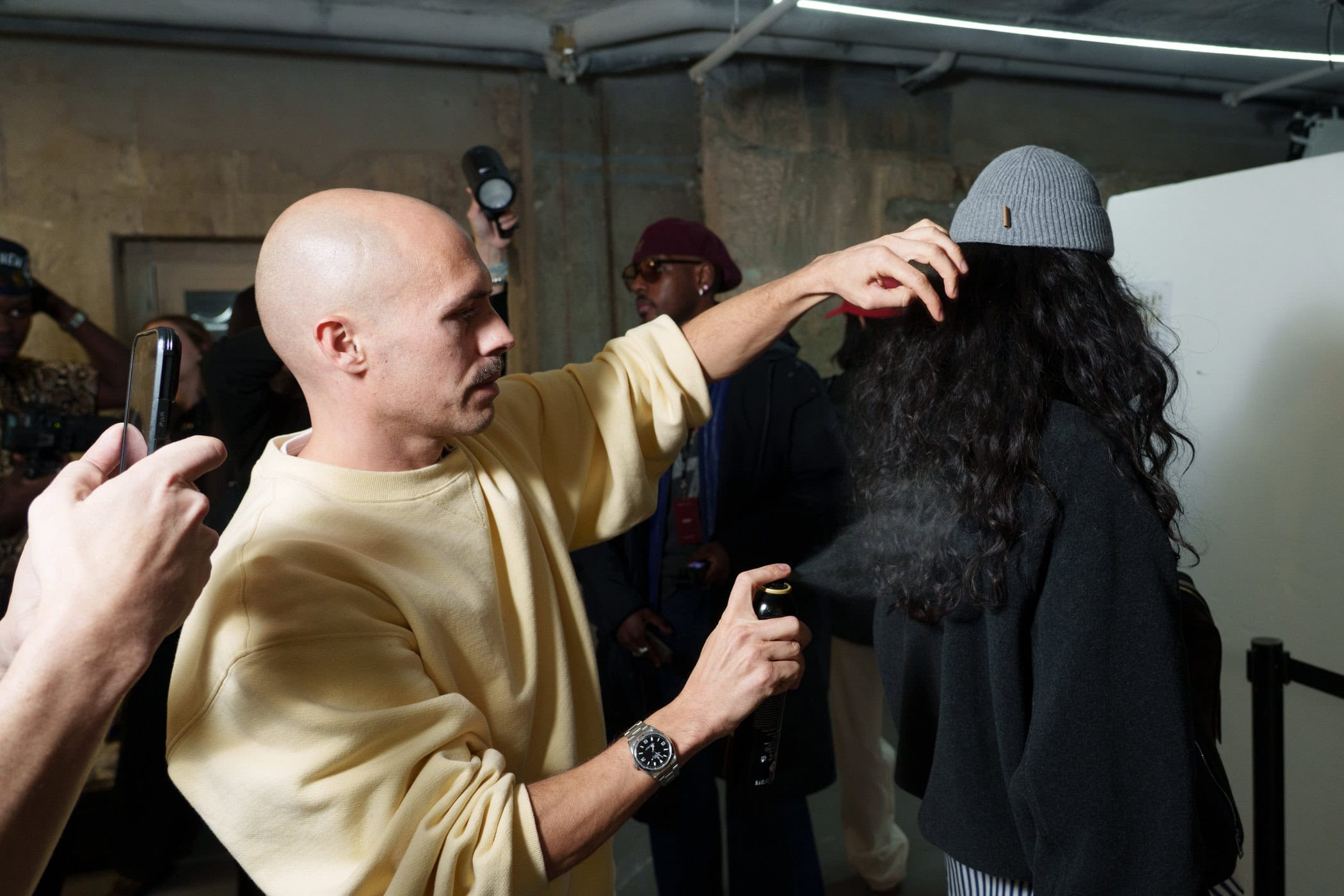 Ami Paris Fall 2026 Men’s Fashion Show Backstage