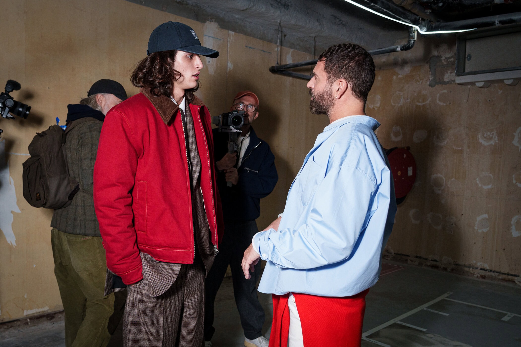 Ami Paris Fall 2026 Men’s Fashion Show Backstage
