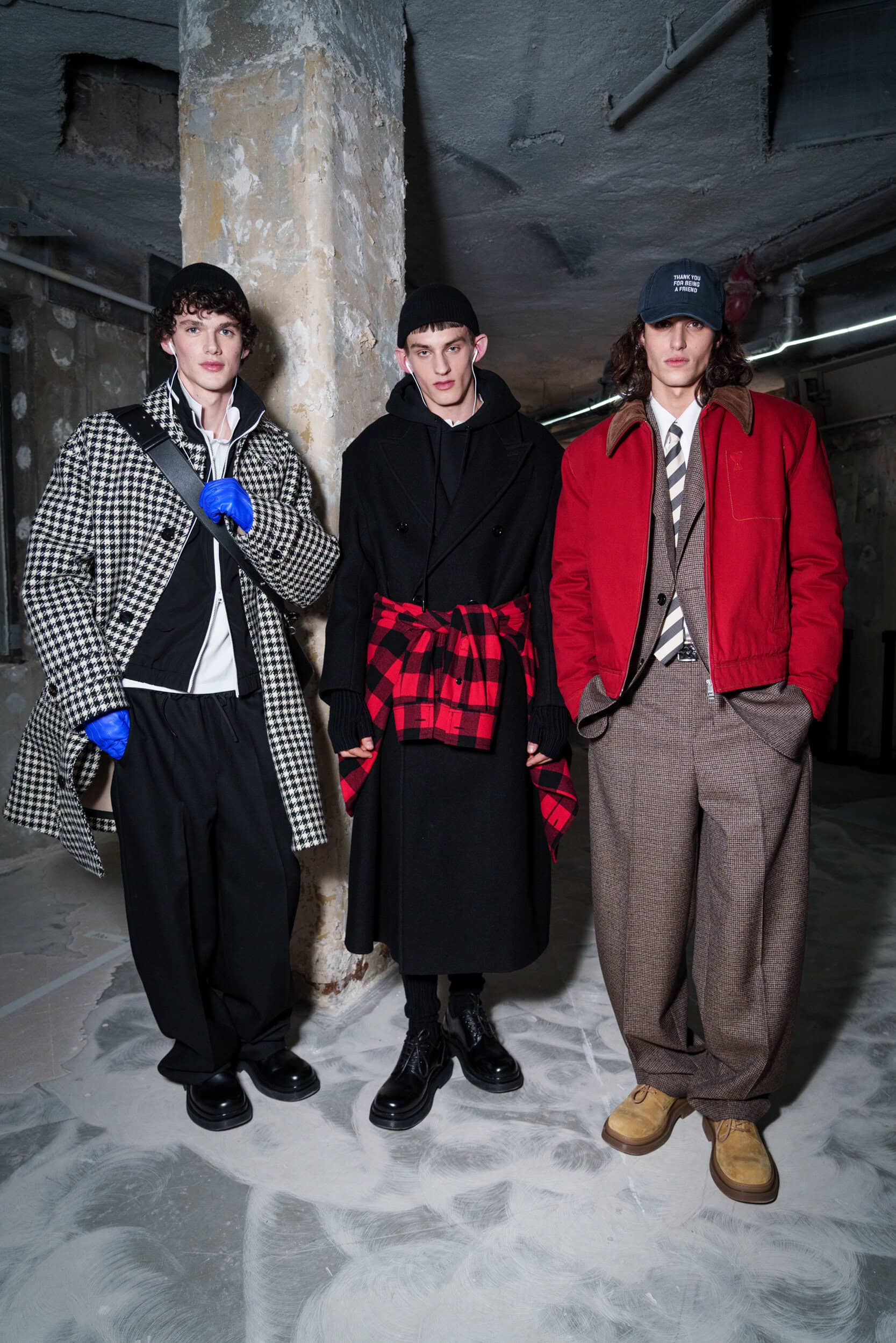 Ami Paris Fall 2026 Men’s Fashion Show Backstage