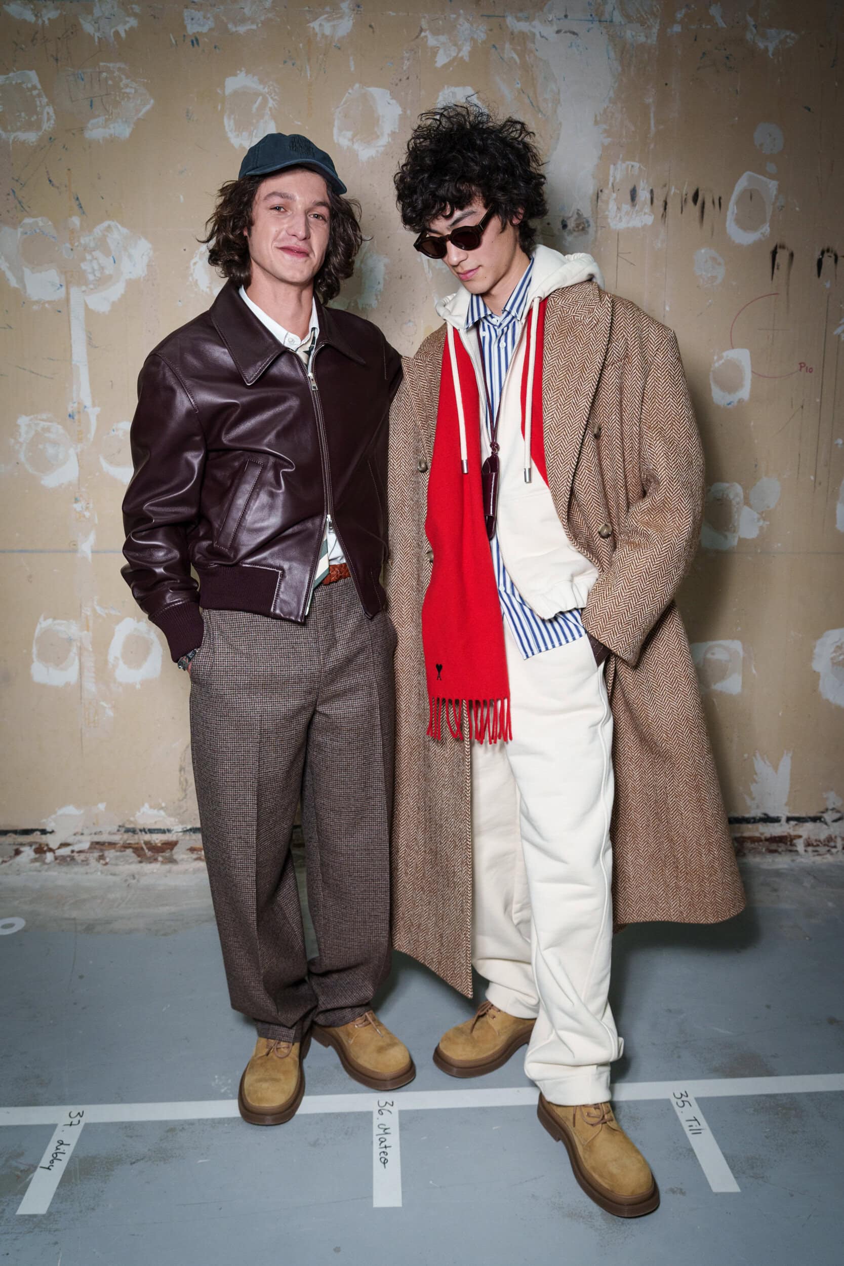 Ami Paris Fall 2026 Men’s Fashion Show Backstage