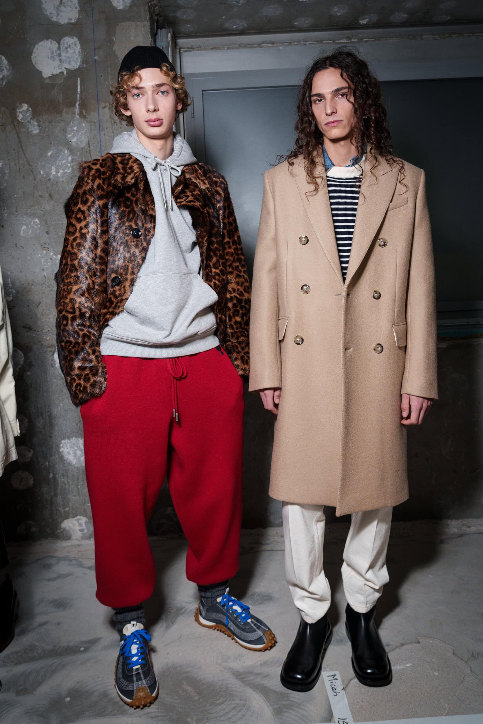 Ami Paris Fall 2026 Men’s Fashion Show Backstage