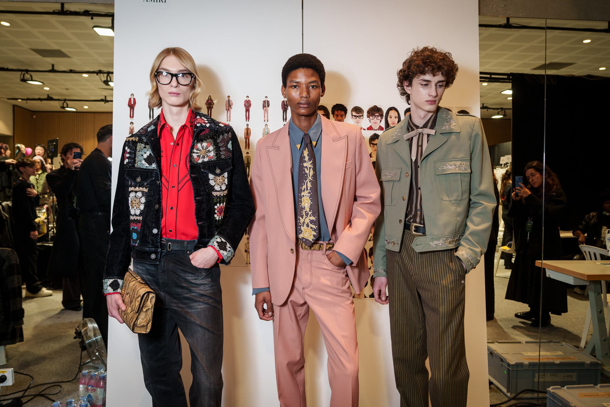 Amiri Fall 2026 Men’s Fashion Show Backstage