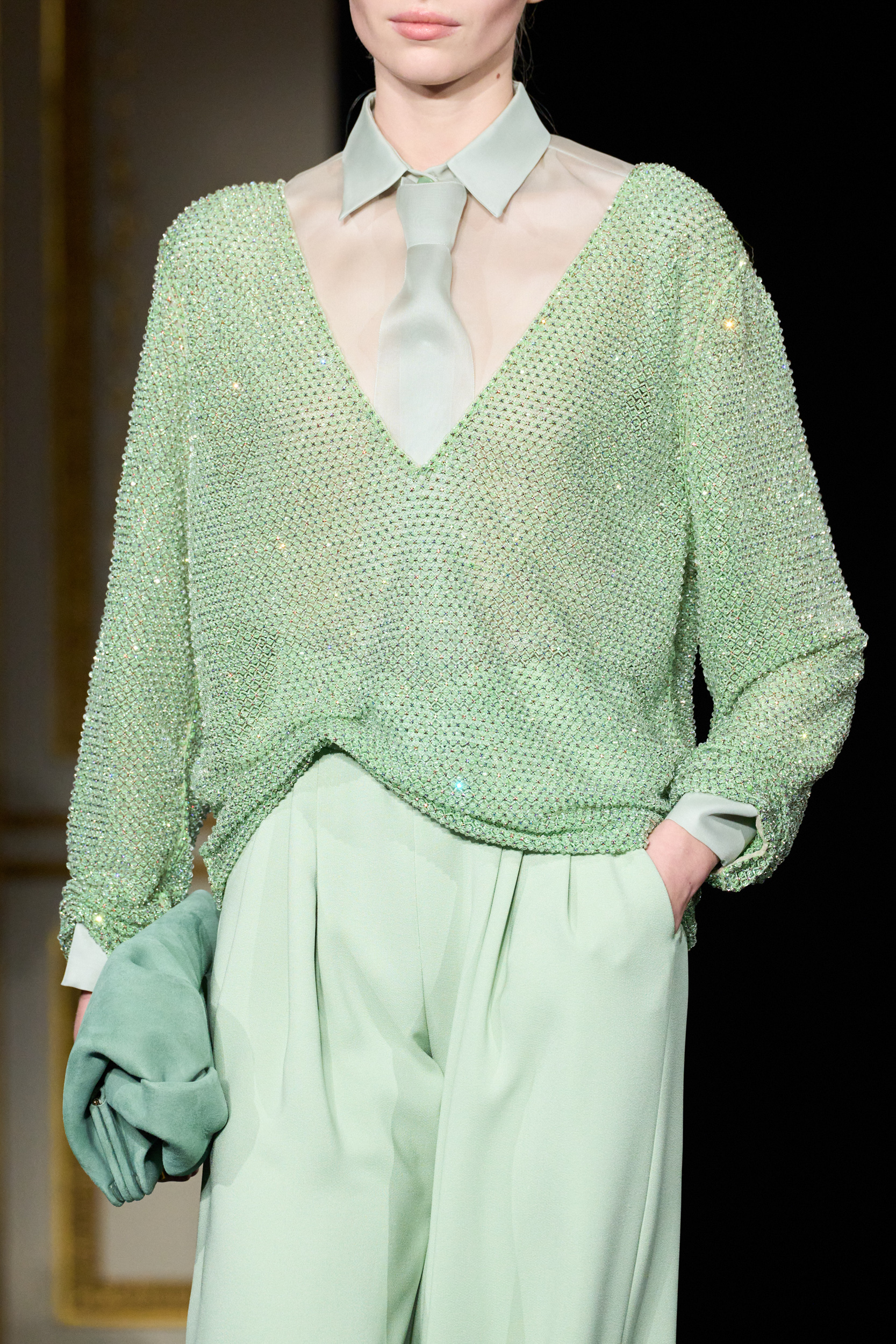 Giorgio Armani Prive Spring 2026 Couture Fashion Show Details