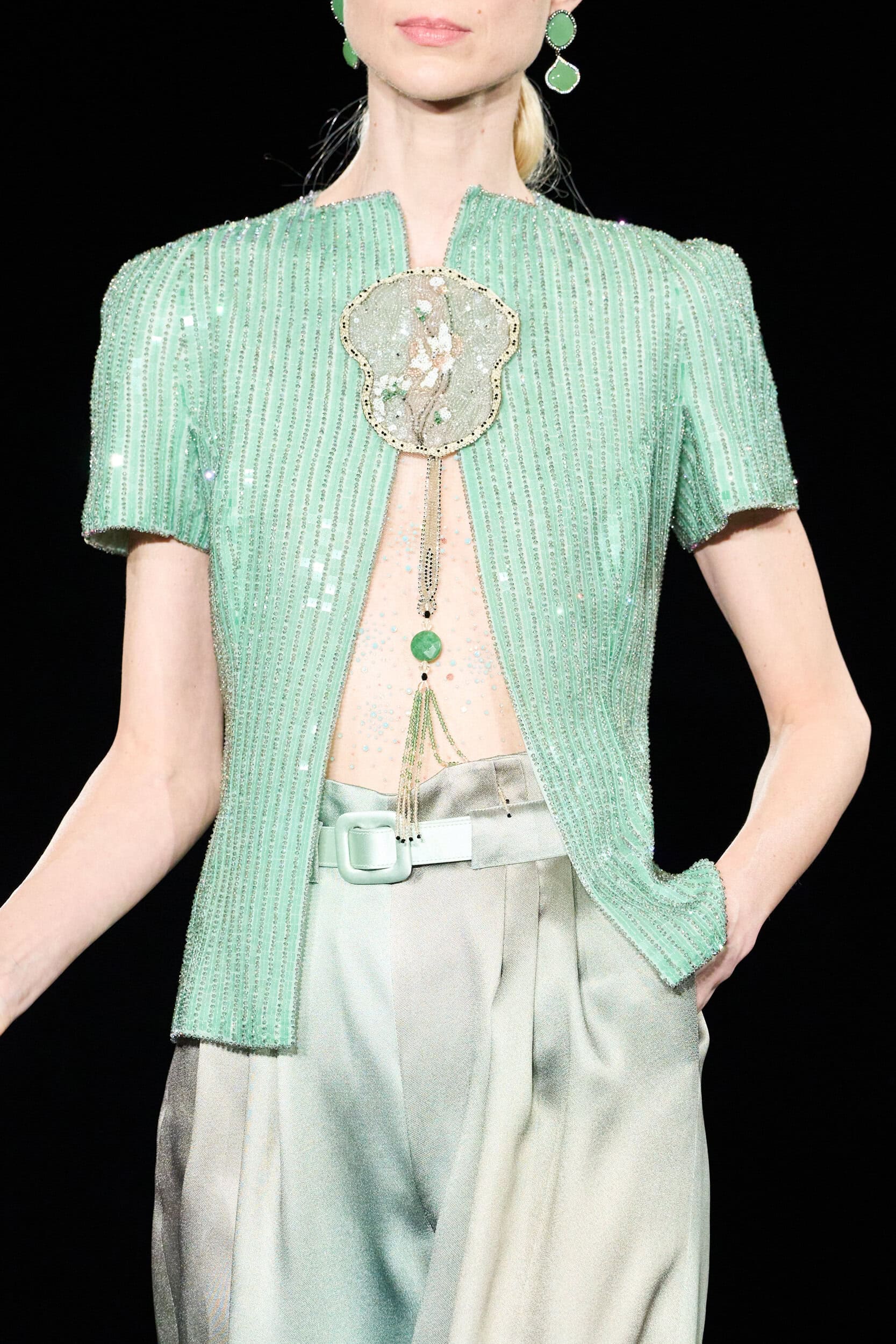 Giorgio Armani Prive Spring 2026 Couture Fashion Show Details