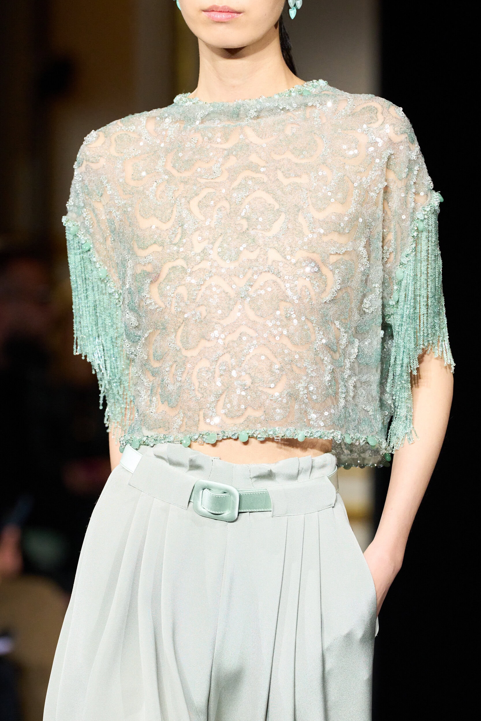 Giorgio Armani Prive Spring 2026 Couture Fashion Show Details