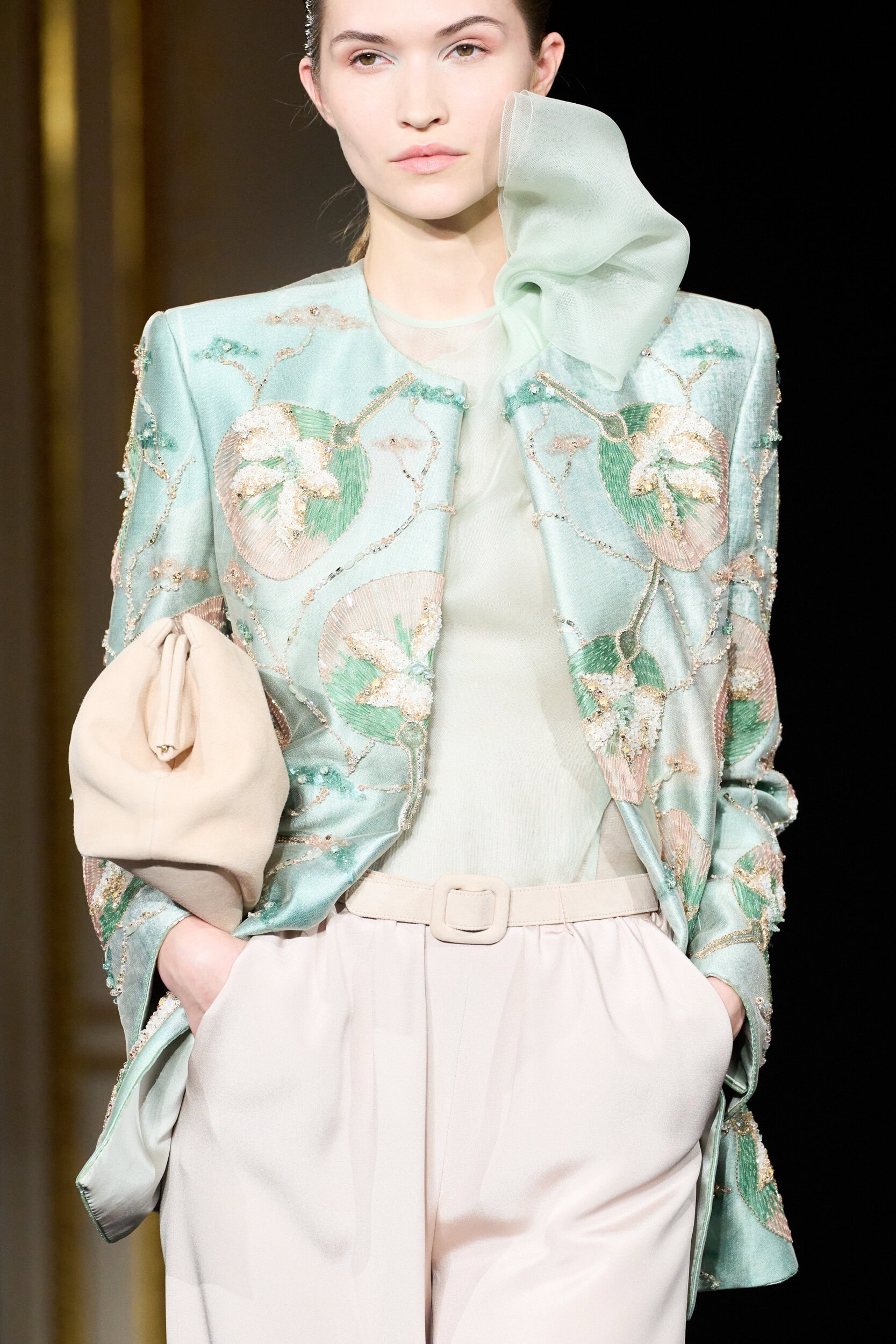 Giorgio Armani Prive Spring 2026 Couture Fashion Show Details