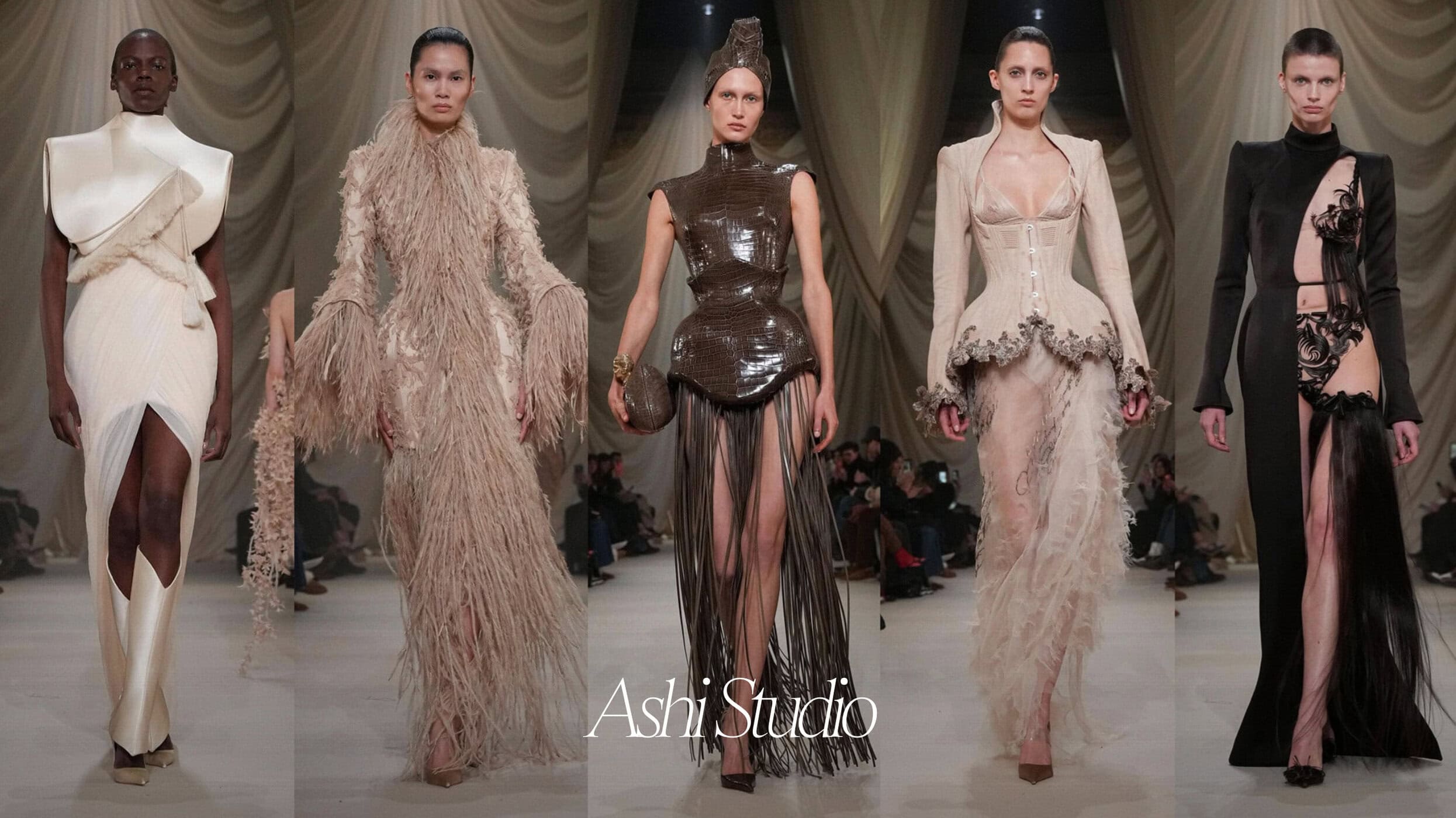 Ashi Studio Spring 2026 couture fashion show
