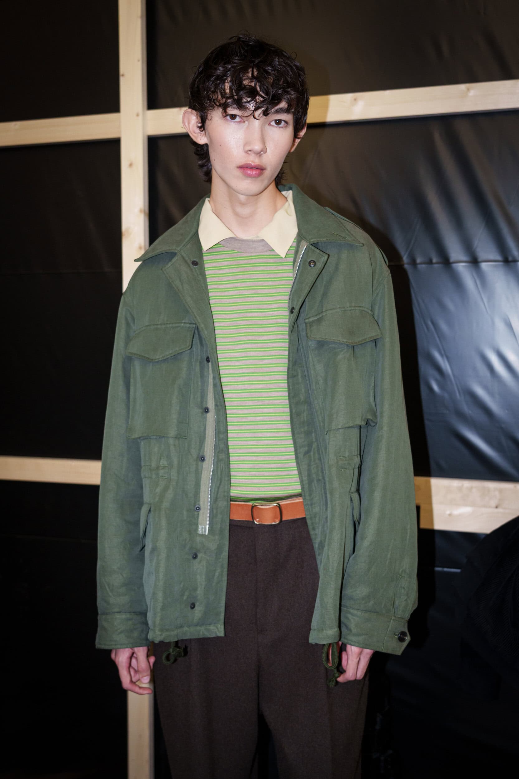 Auralee Fall 2026 Men’s Fashion Show Backstage