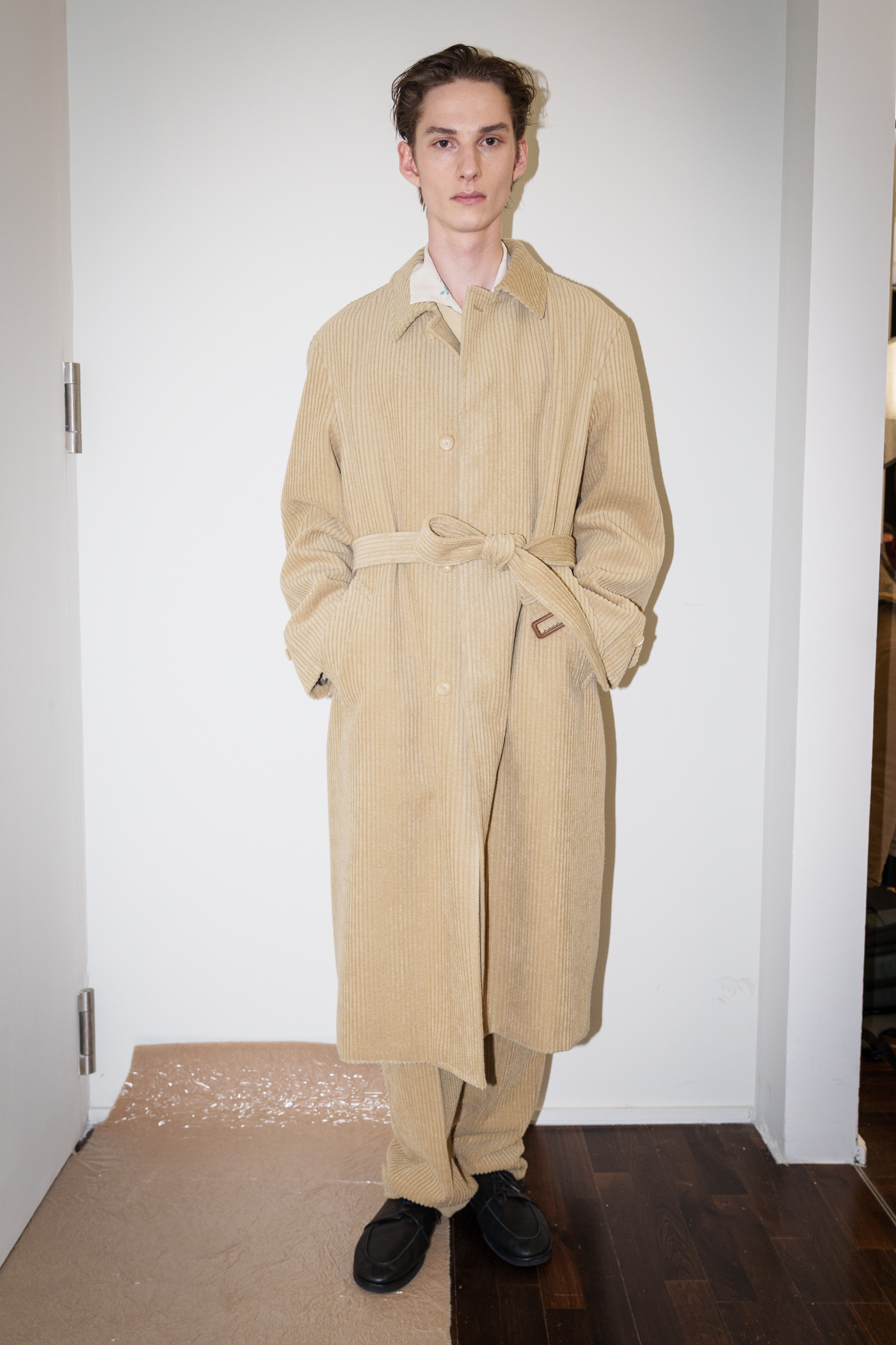 Auralee Fall 2026 Men’s Fashion Show Backstage