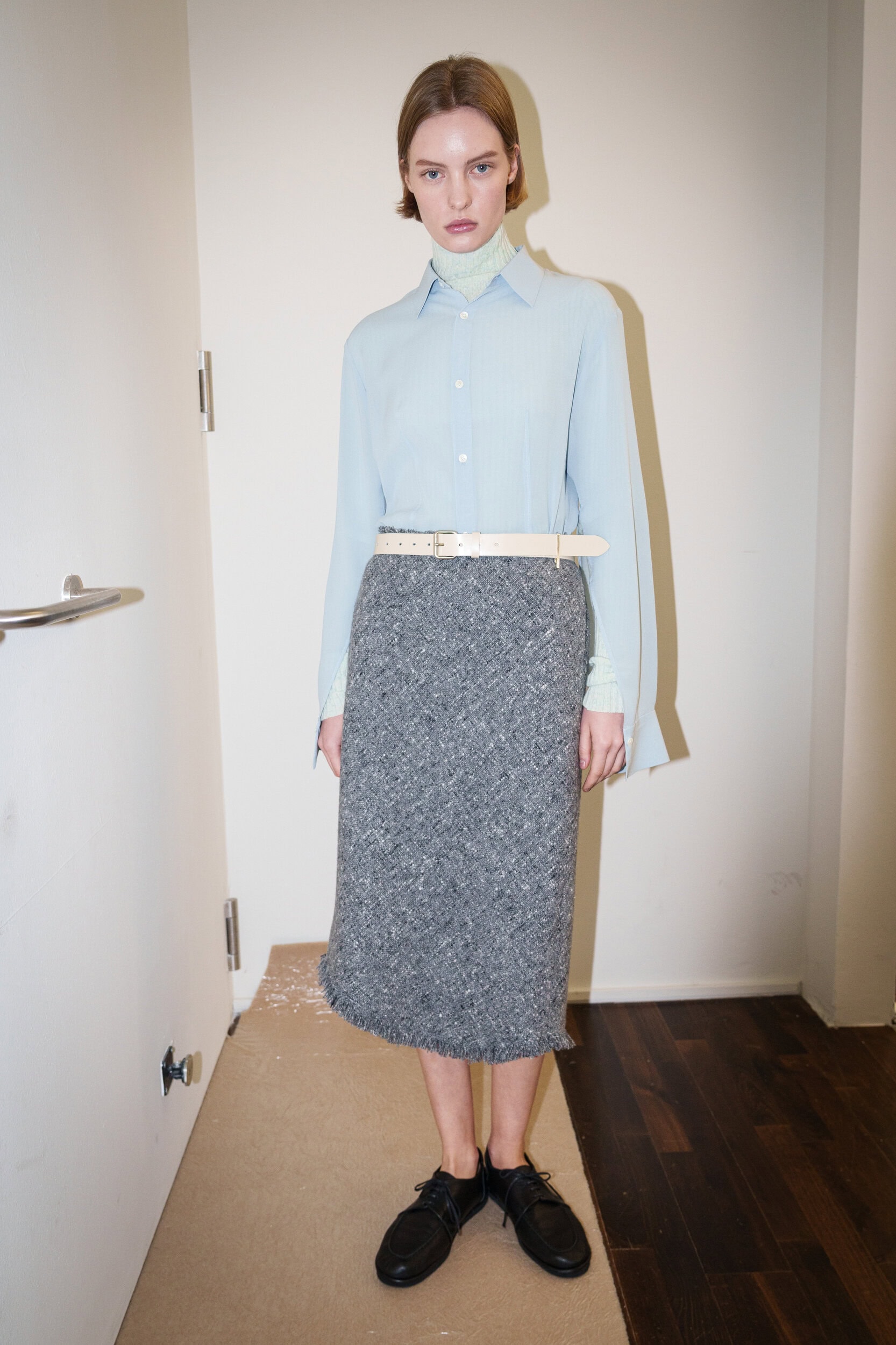 Auralee Fall 2026 Men’s Fashion Show Backstage