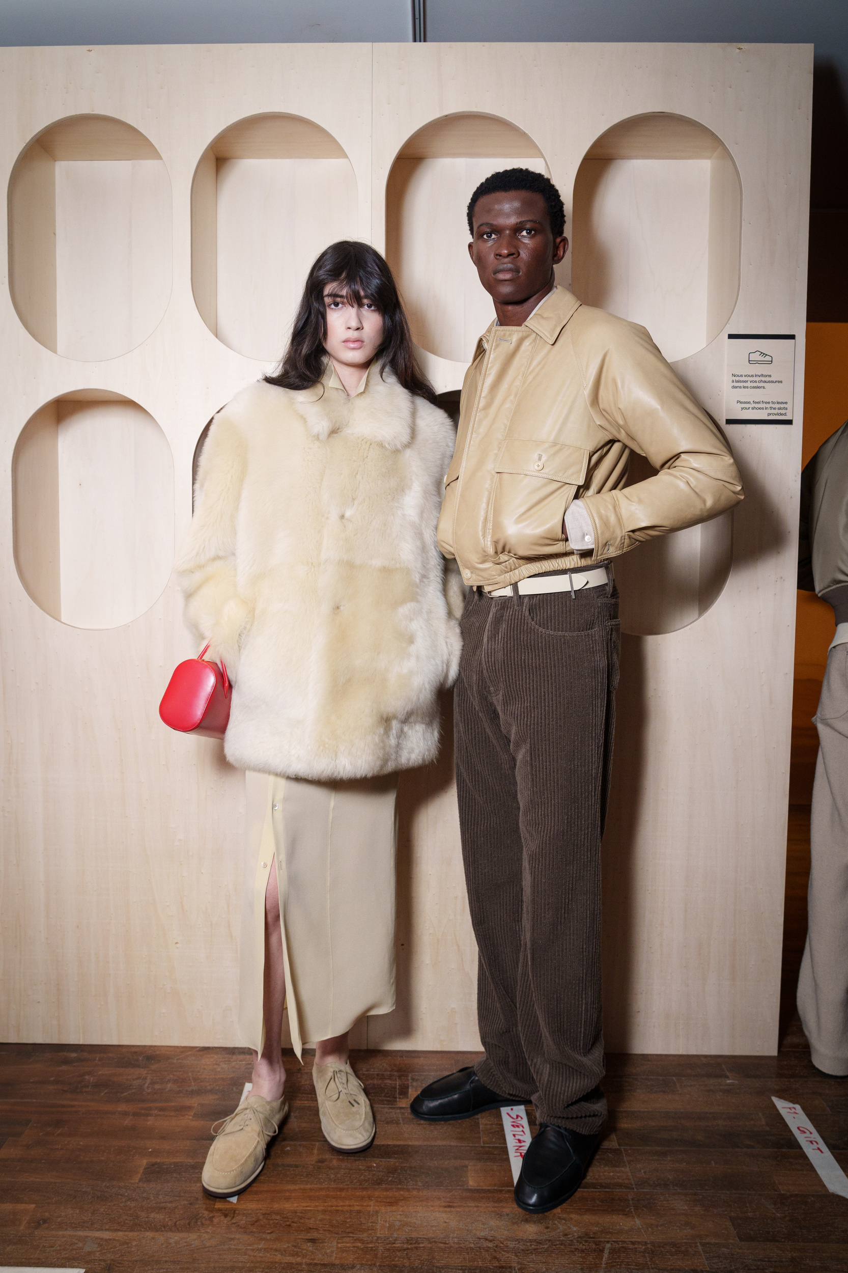 Auralee Fall 2026 Men’s Fashion Show Backstage