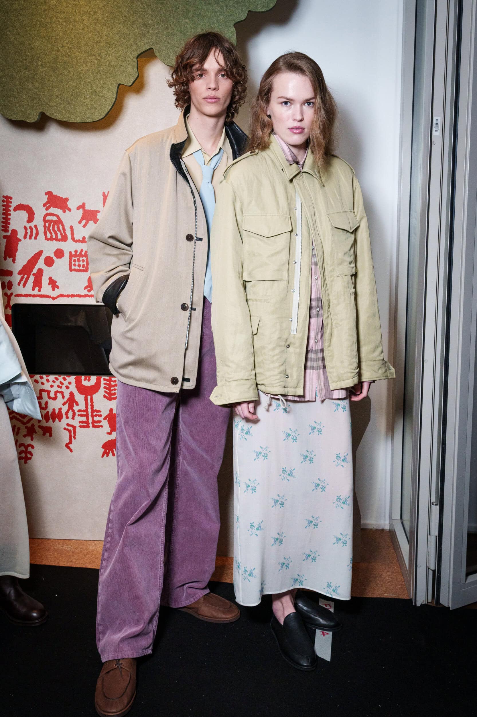 Auralee Fall 2026 Men’s Fashion Show Backstage