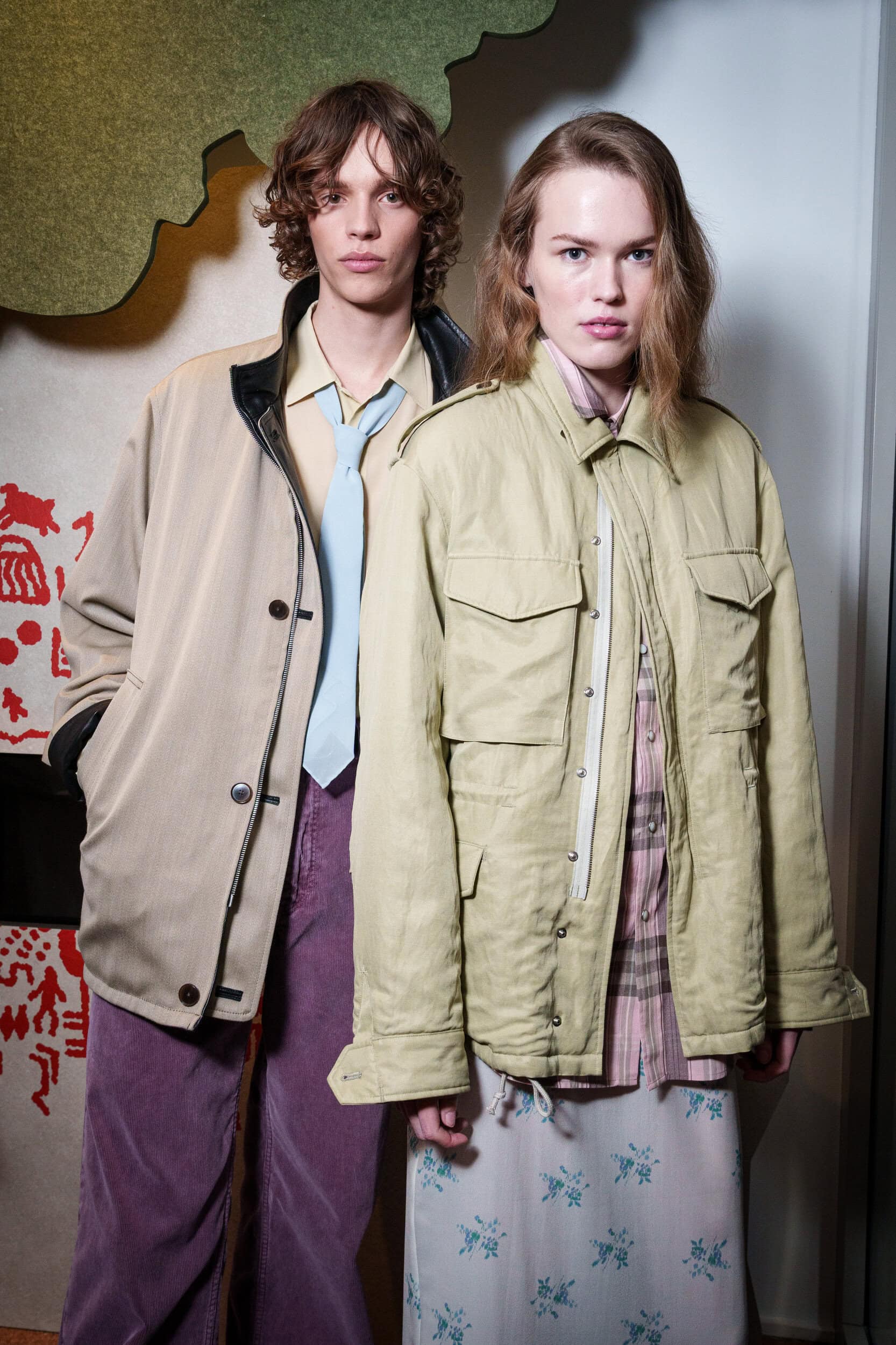 Auralee Fall 2026 Men’s Fashion Show Backstage