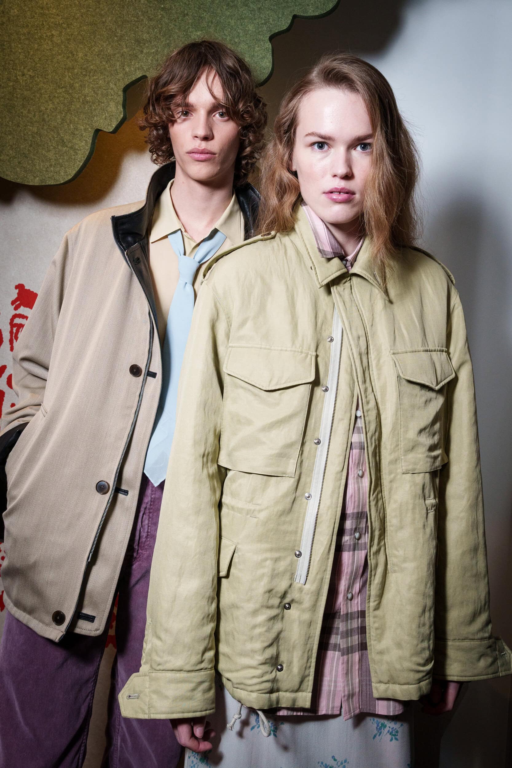 Auralee Fall 2026 Men’s Fashion Show Backstage