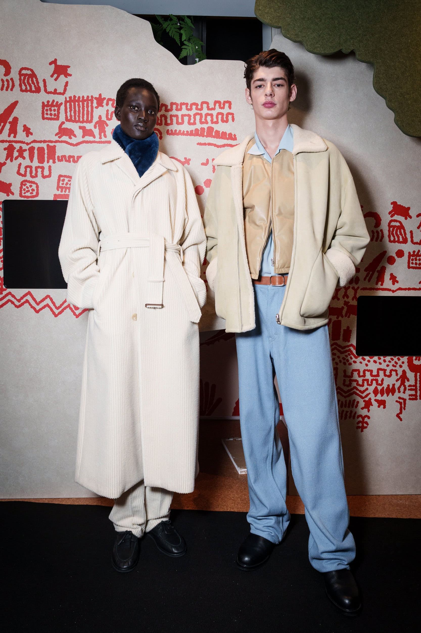 Auralee Fall 2026 Men’s Fashion Show Backstage