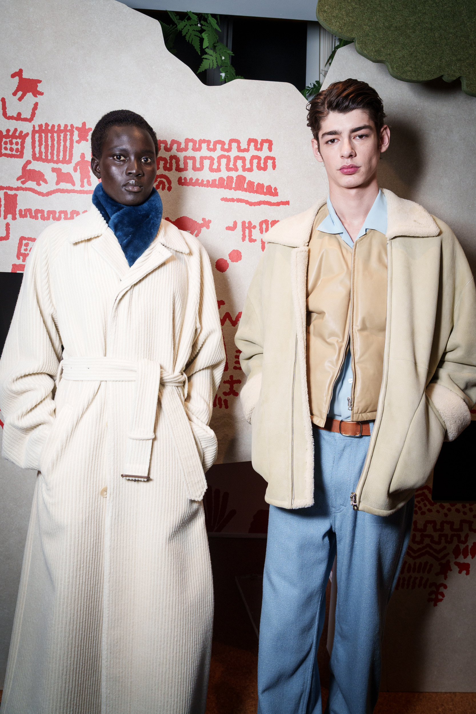 Auralee Fall 2026 Men’s Fashion Show Backstage