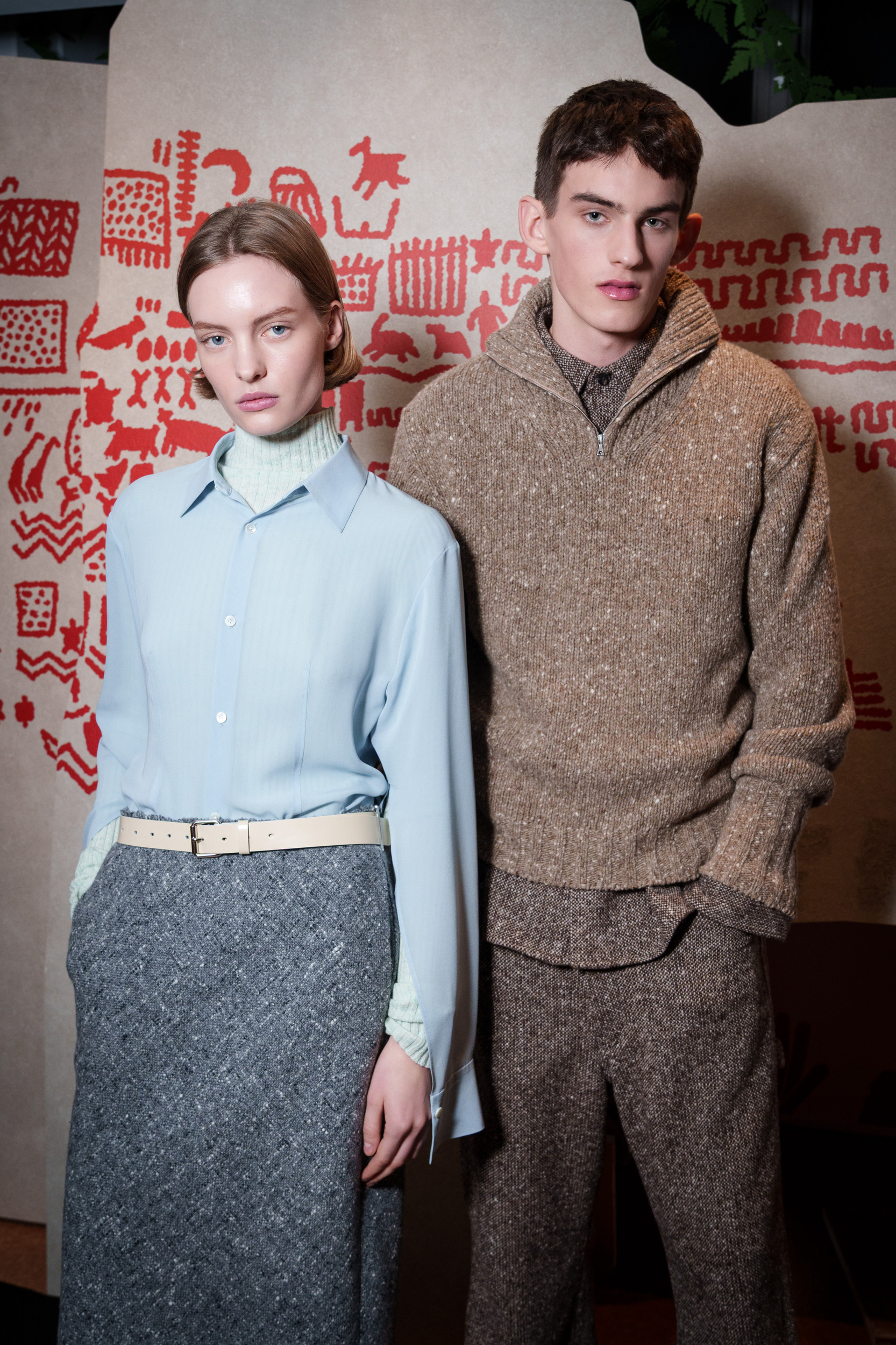 Auralee Fall 2026 Men’s Fashion Show Backstage